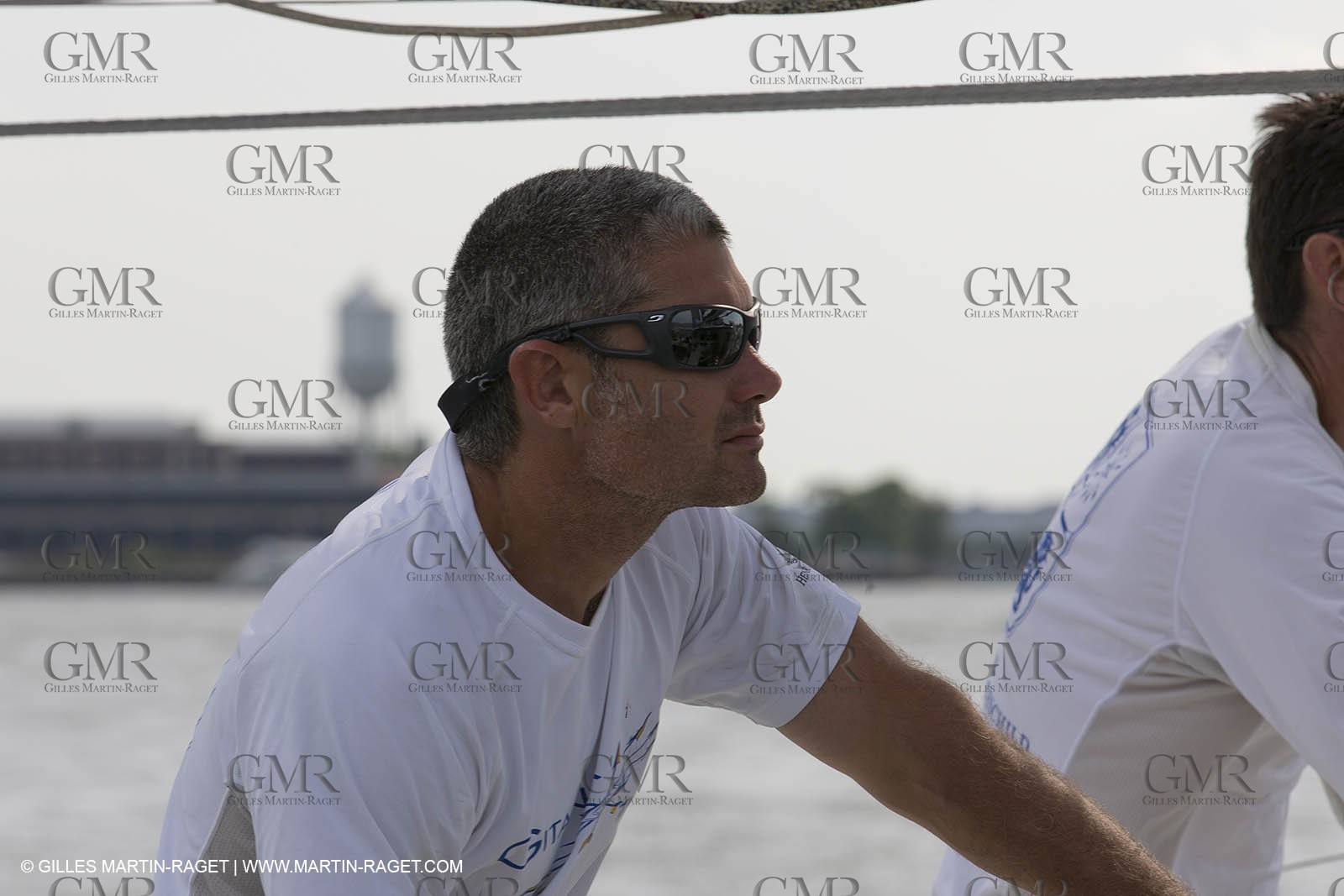 05 07 2012 - New York (USA) - Ocean Krys Race - Speed runs in fornt of NY city