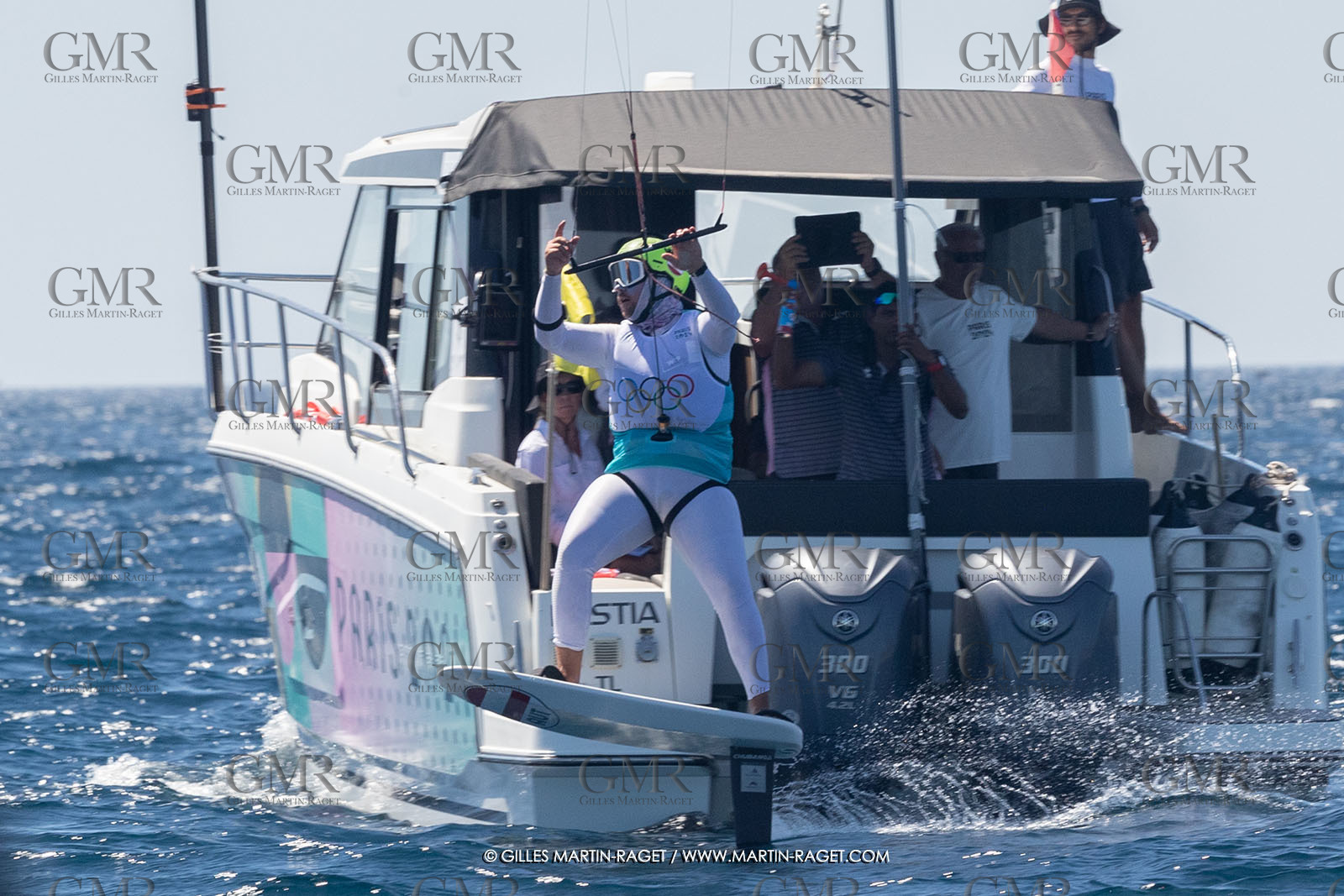 09 08 2024, Marseille (FRA), Paris 2024 Olympic Games, Sailing, Race Day 12