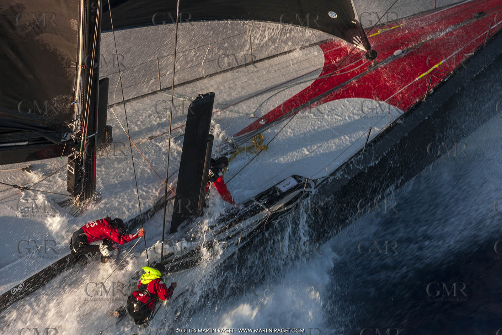 09 10 2017, Calvi (FRA,20), VOR 70 Babsy, Tentative de record autour de la Corse à la voile, skipper Franck Cammas