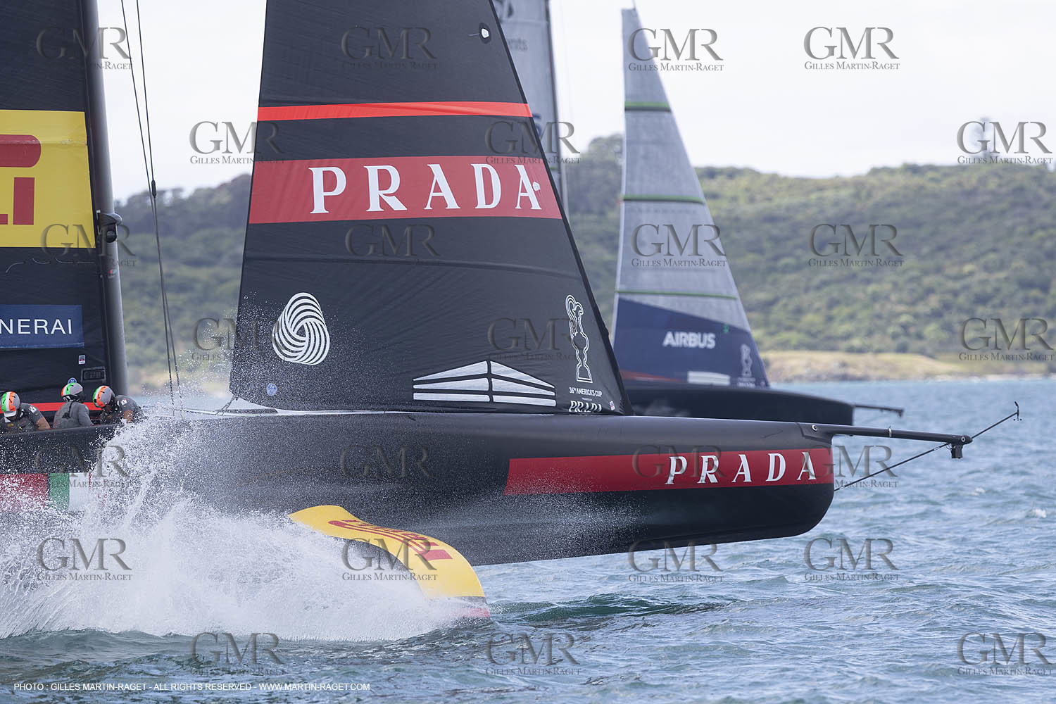 08 12 2020 - Auckland (NZL) - 36th America's Cup - Practice Sessions - Day 1