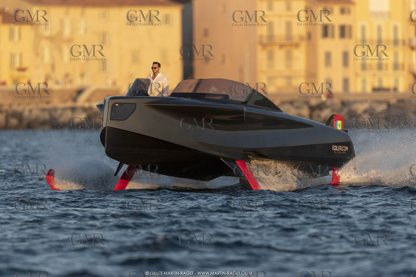 09 08 2018, Saint-Tropez (FRA,83), Foiler, the Flying Yacht by Enata