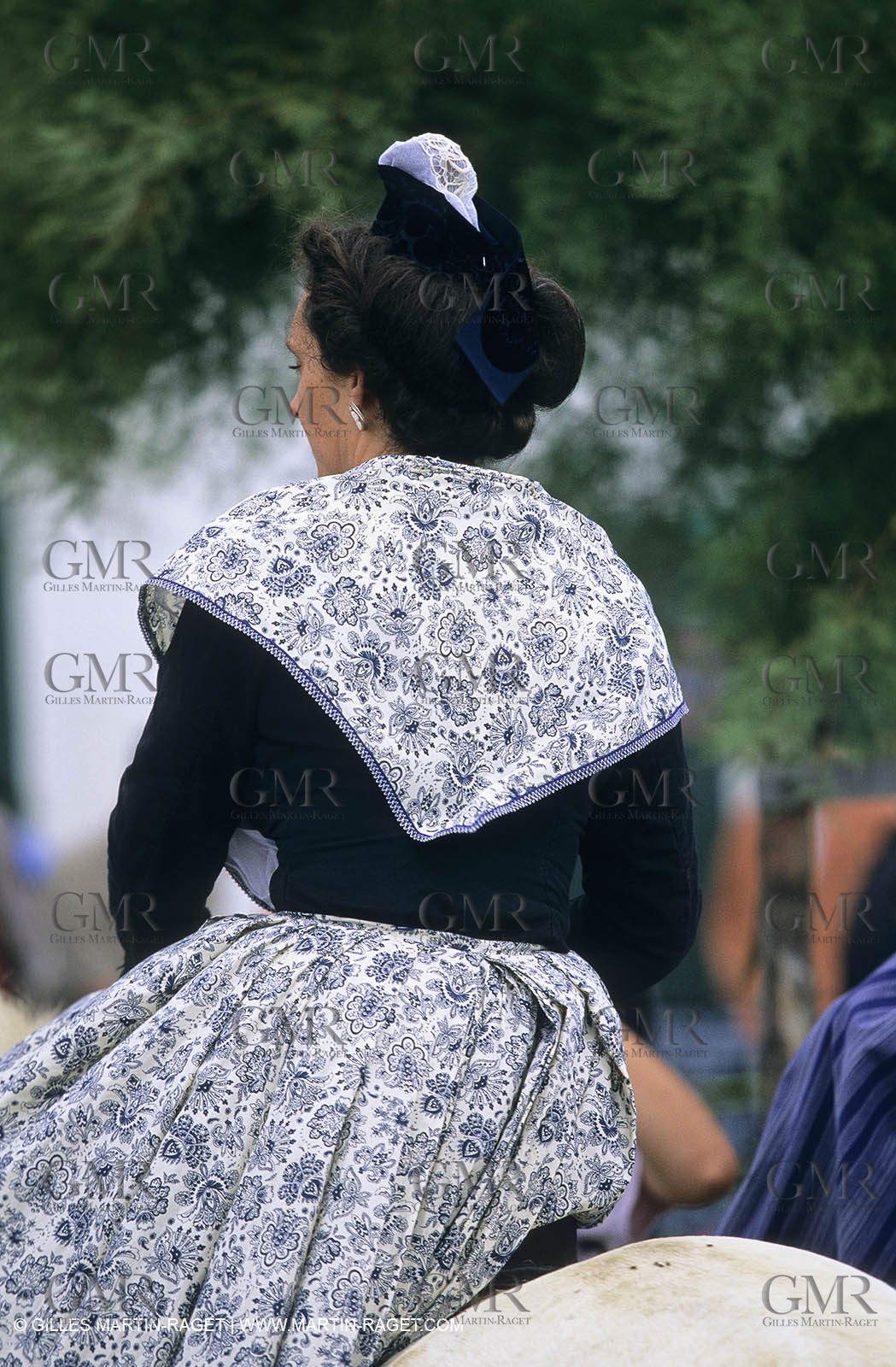 Saint Rémy de Provence (FRA,13) - Careto ramado (charrette fleurie)