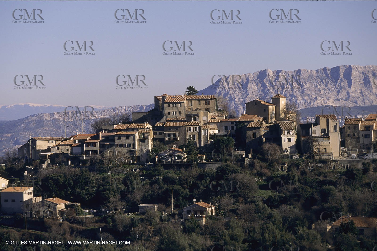 France, Provence, Pays d'Aix, Mimet