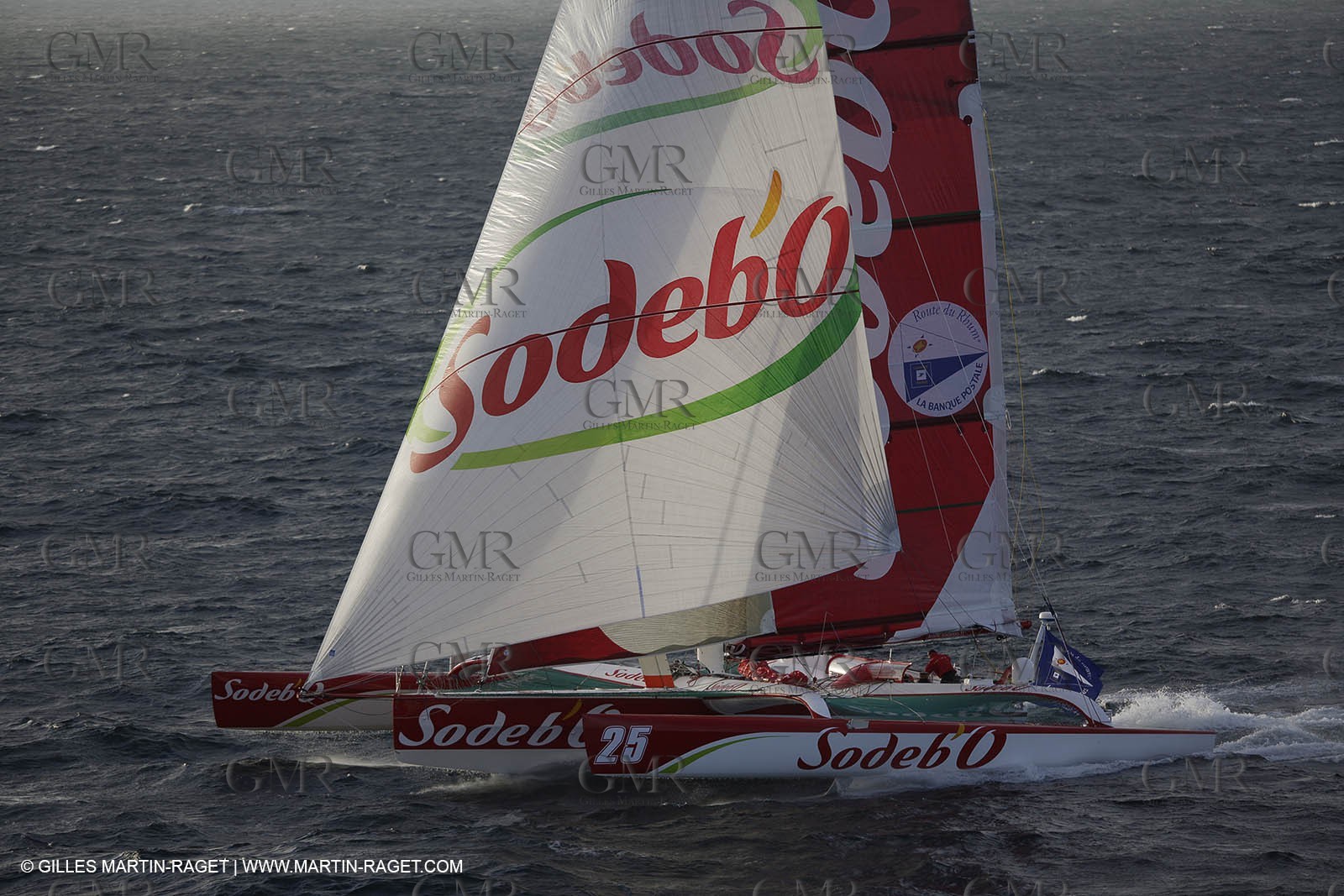 11 10 2008  -Lorient (FRA)  -  Multis Orma - Sodebo (Thomas Coville) - Route du Rhum 2006 training