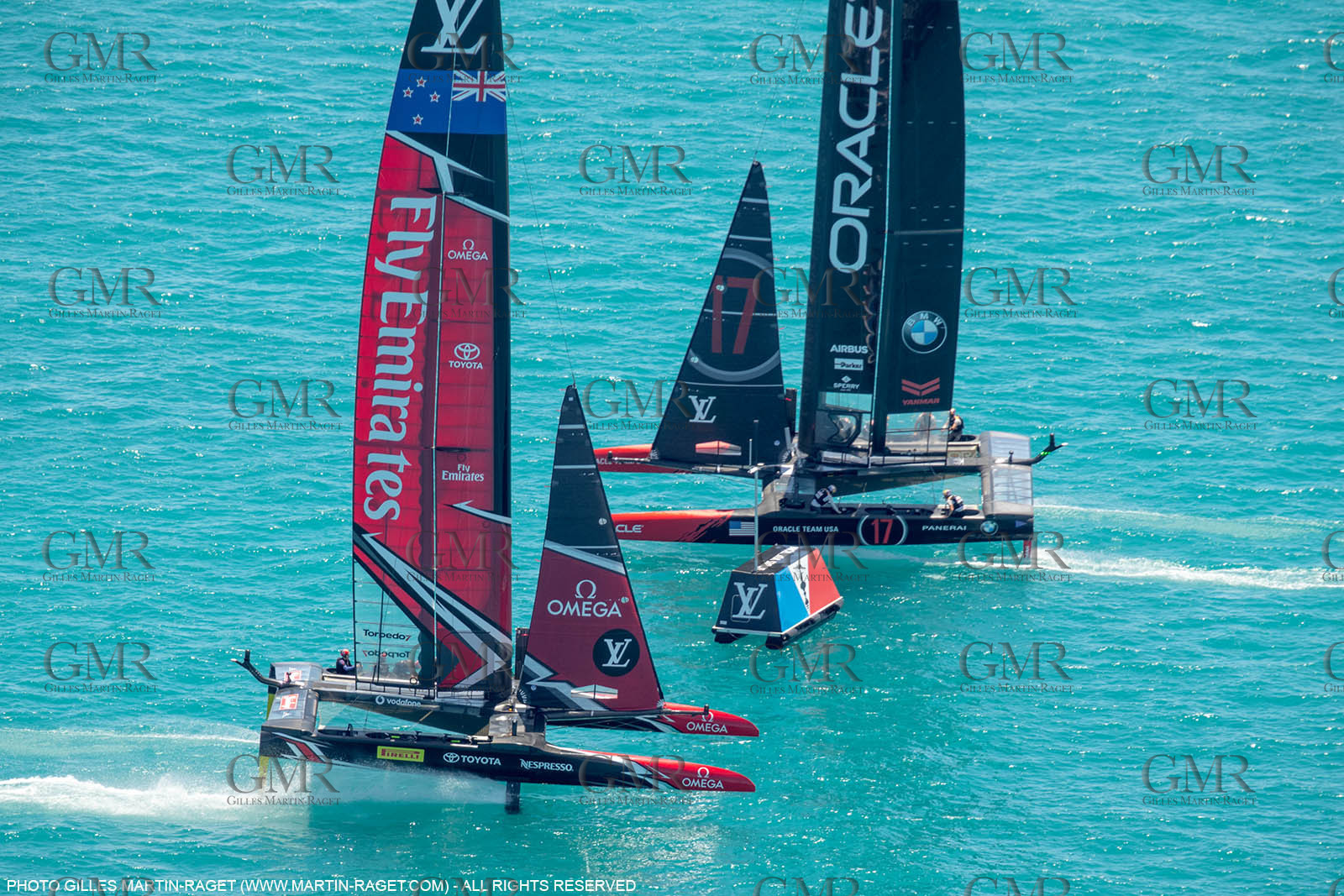25 06 2017 - Bermuda (BDA) - 35th America's Cup 2017 - 35th America's Cup 2017 Presented by Louis Vuitton, Day 4