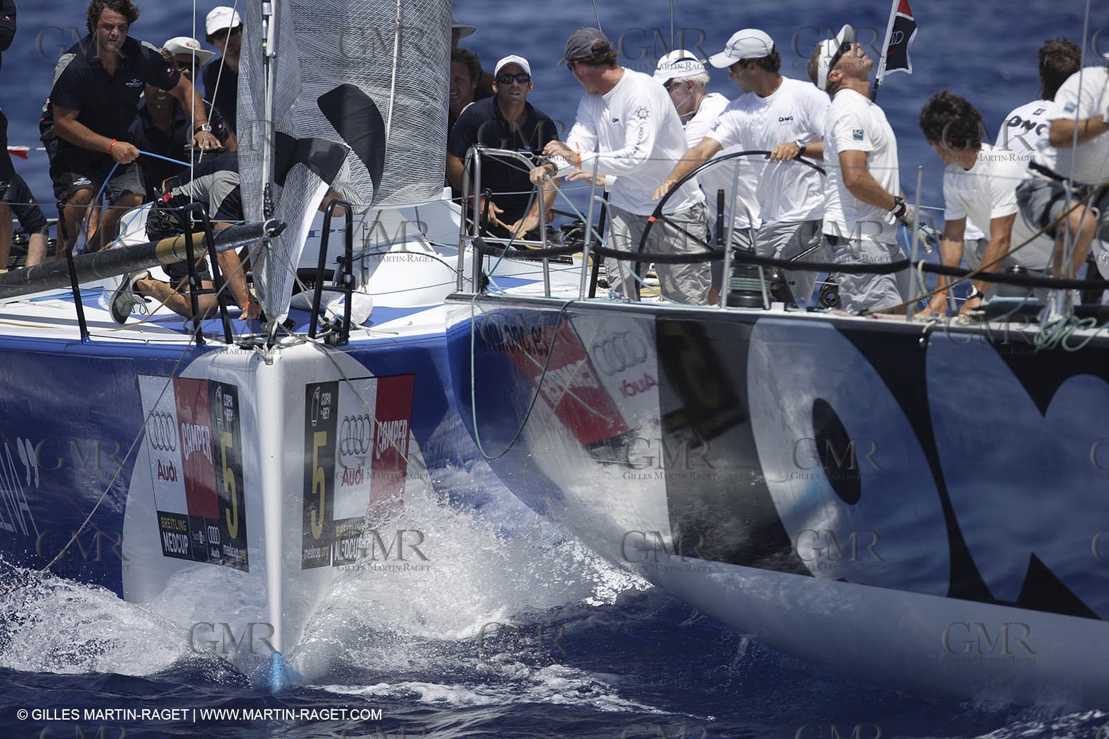 02 08 2007, Palma de Mallorca, 07 Breitling Med Cup Copa del Rey Camper Audi, Day 3, Coastal Race