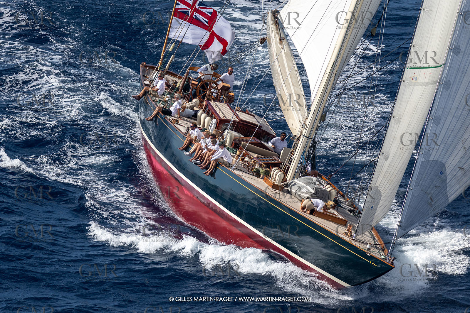 04 10 2025, Saint-Tropez (FRA), Les VoIles de Saint-Tropez 2025, Race Day 6