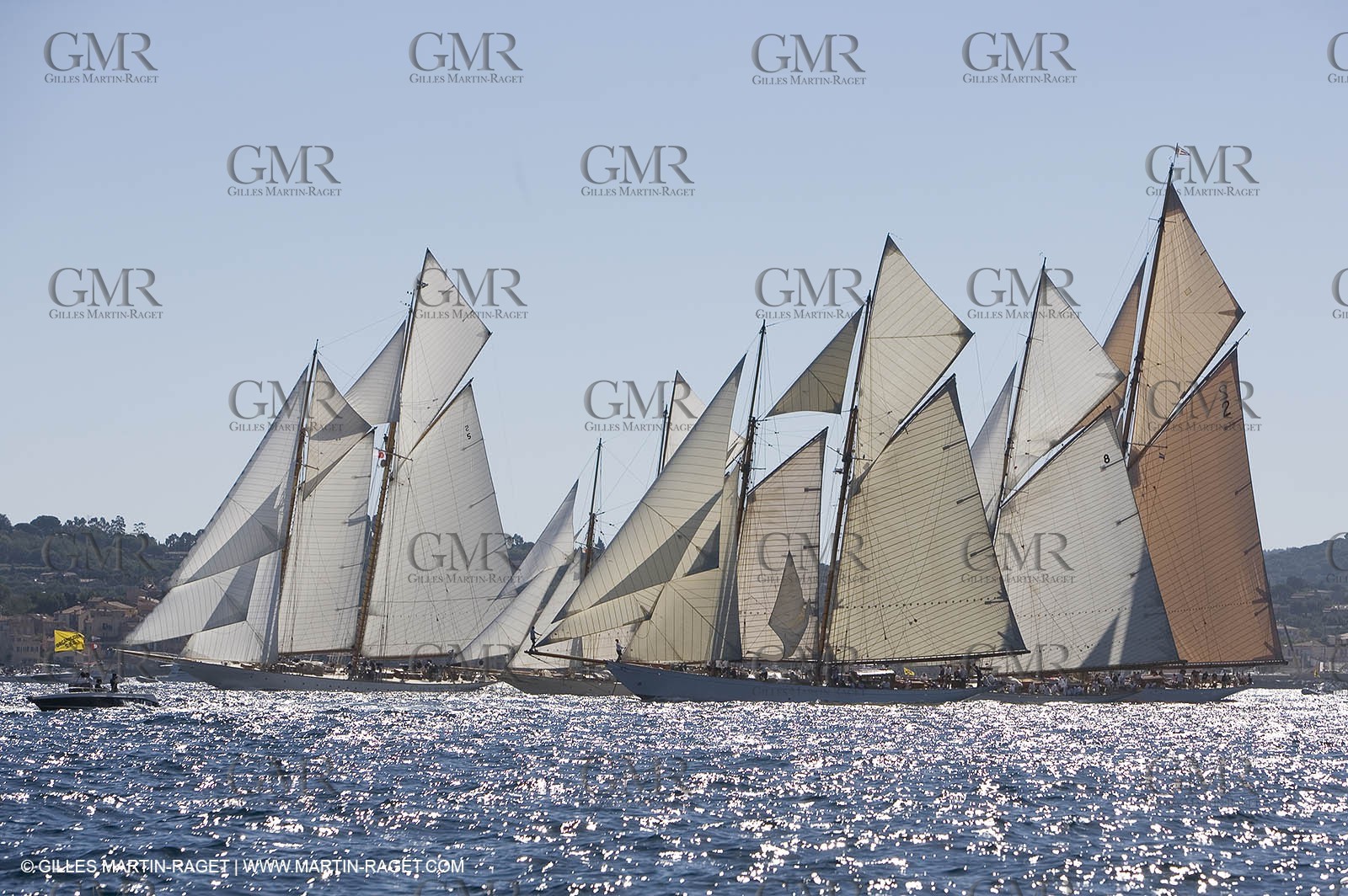 Sailing, Classic yachts, Voiles de Saint-Tropez 2006