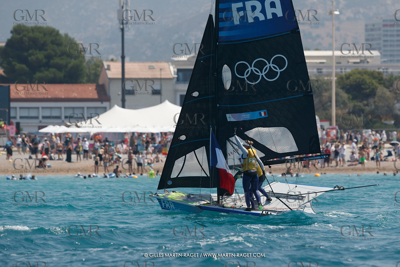 02 08 2024, Marseille (FRA), Paris 2024 Olympic Games, Sailing, Race Day 5,