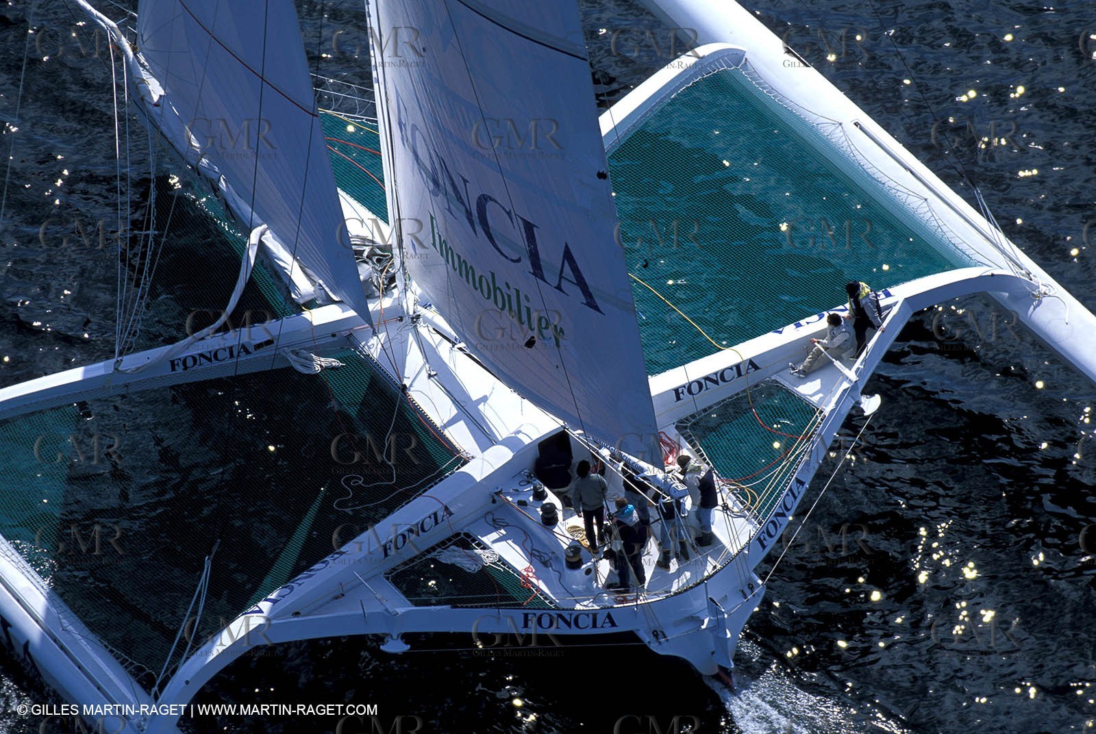 ORMA 60' Trimaran Foncia 2 - Alain Gauthier - First sails
