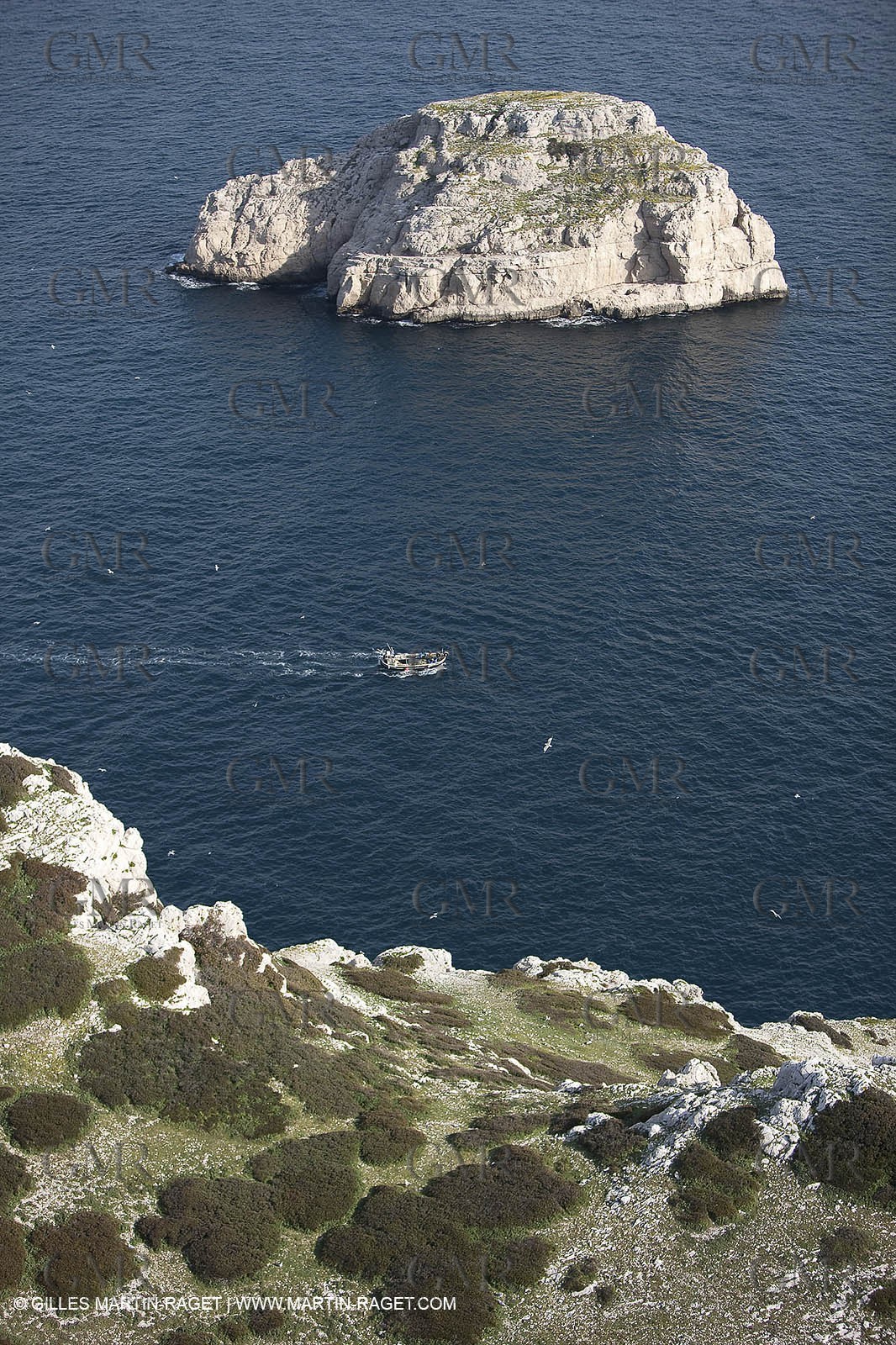 10 03 2009 - Marseille (FRA, 13) - Calanques - Riou Island - Le grand Congloué