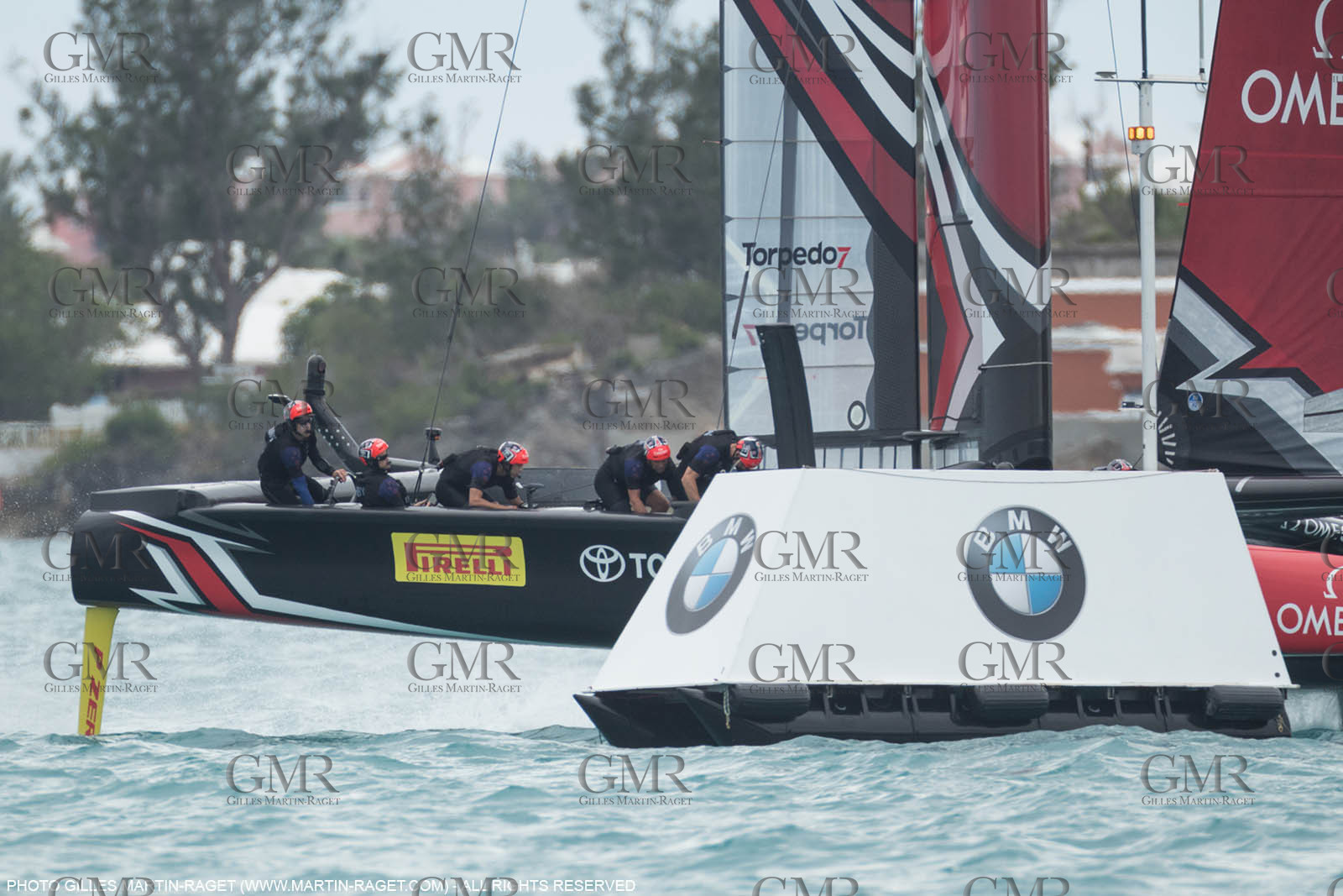 11 06 2017 - Bermuda (BDA) - 35th America's Cup Bermuda 2017 - Louis Vuitton America's Cup Challenger Playoffs final, Day 2