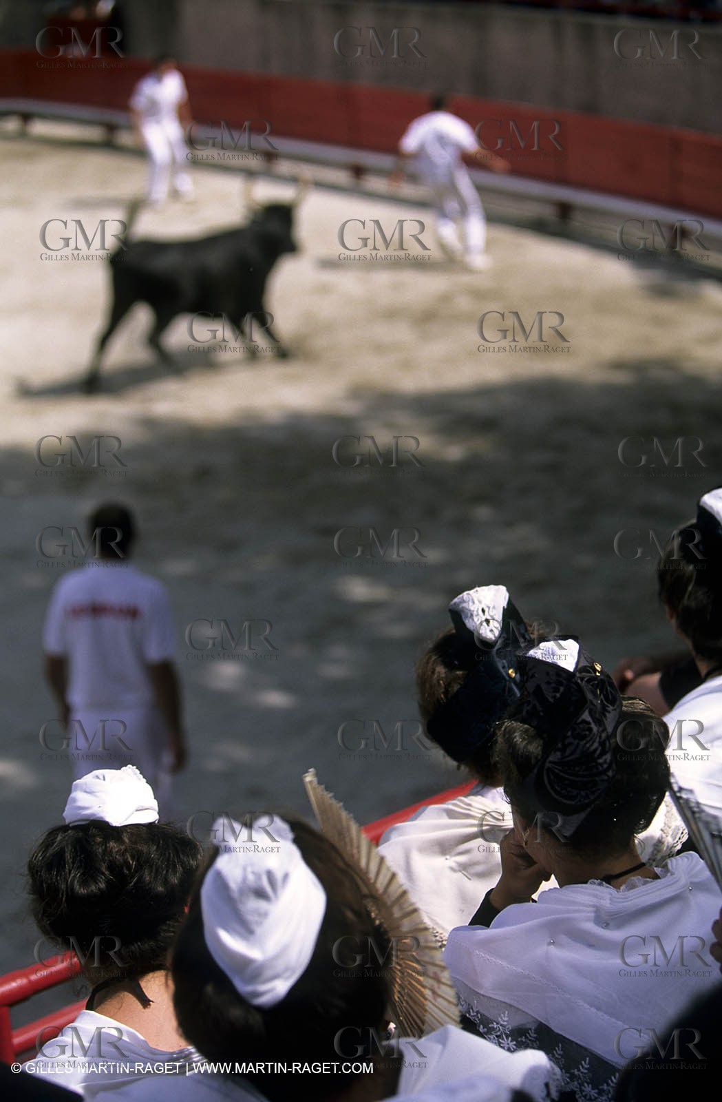bull games in Clarensac (Gard)
