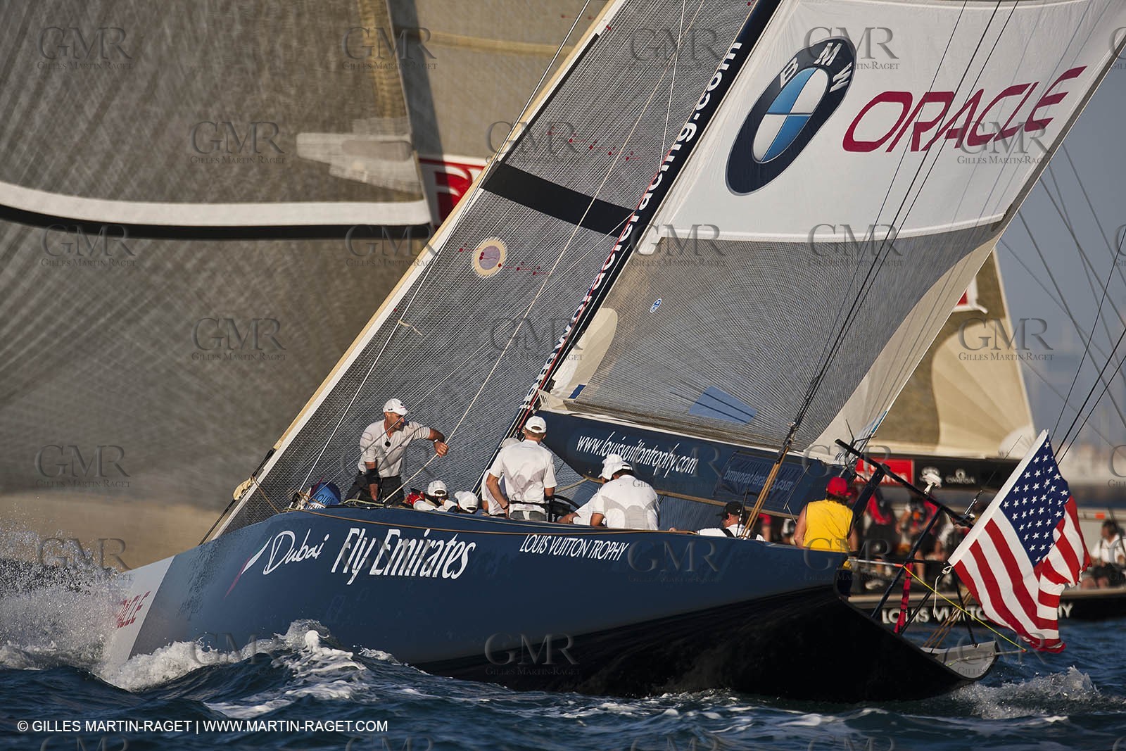 17 11 2010 - Dubai (UAE) - Dubai Louis Vuitton Trophy -  BMW ORACLE Racing Vs  Emirates Team New Zealand
