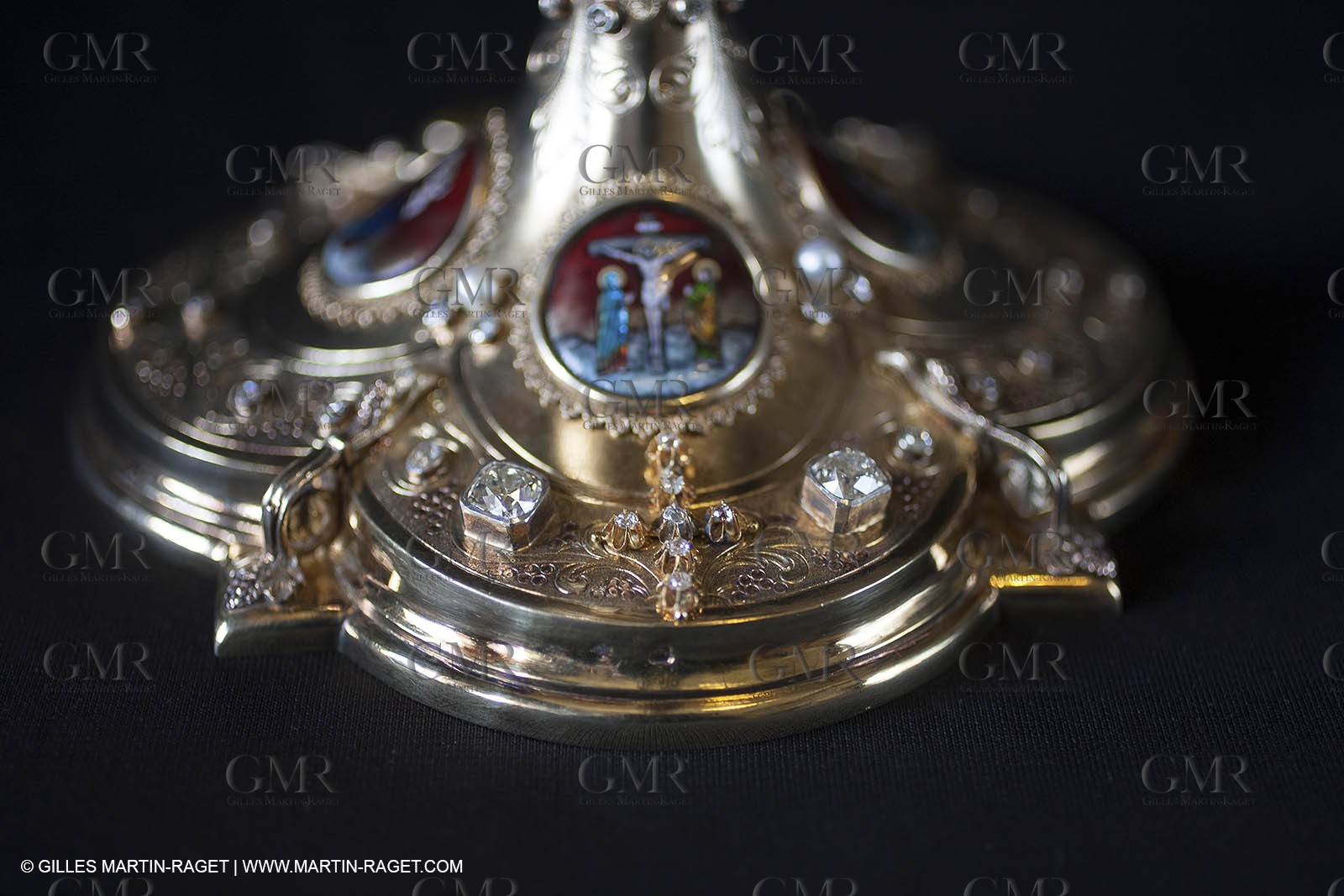 04 02 2013 - Marseille(FRA,13), Notre Dame de la Garde,liturgical silverware