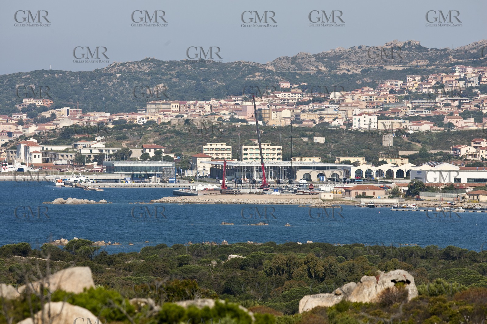 19 05 2010 - La Maddalena (ITA, Sardinia) - Carrano boatyard and Passo della Moneta Marina