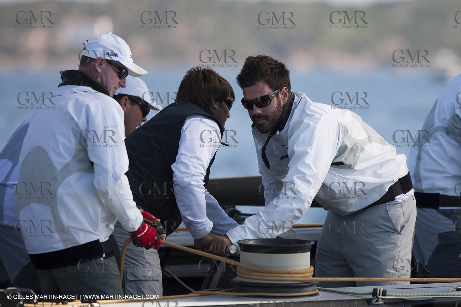 18 05 2010 - La Maddalena (ITA, Sardinia) Louis Vuitton Trophy - BMW ORACLE Racing - Training