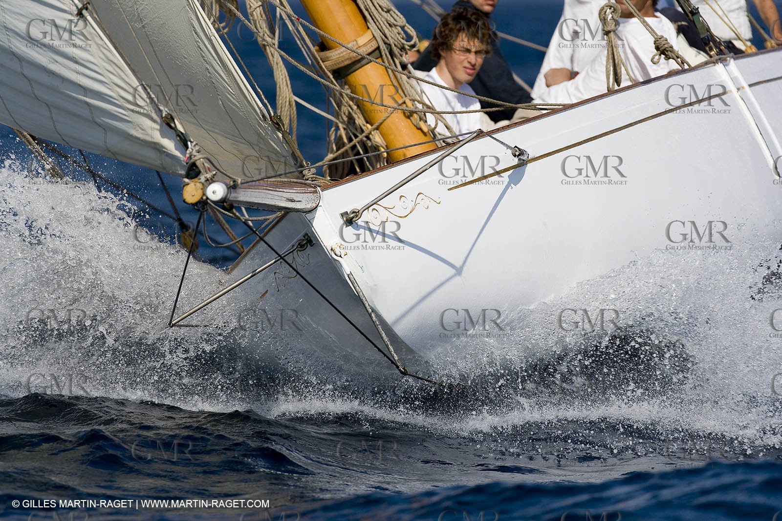 01 10 2006 - Saint Tropez (Fr) - Voiles de Saint Tropez 2006 - Yacht Club de France Cup