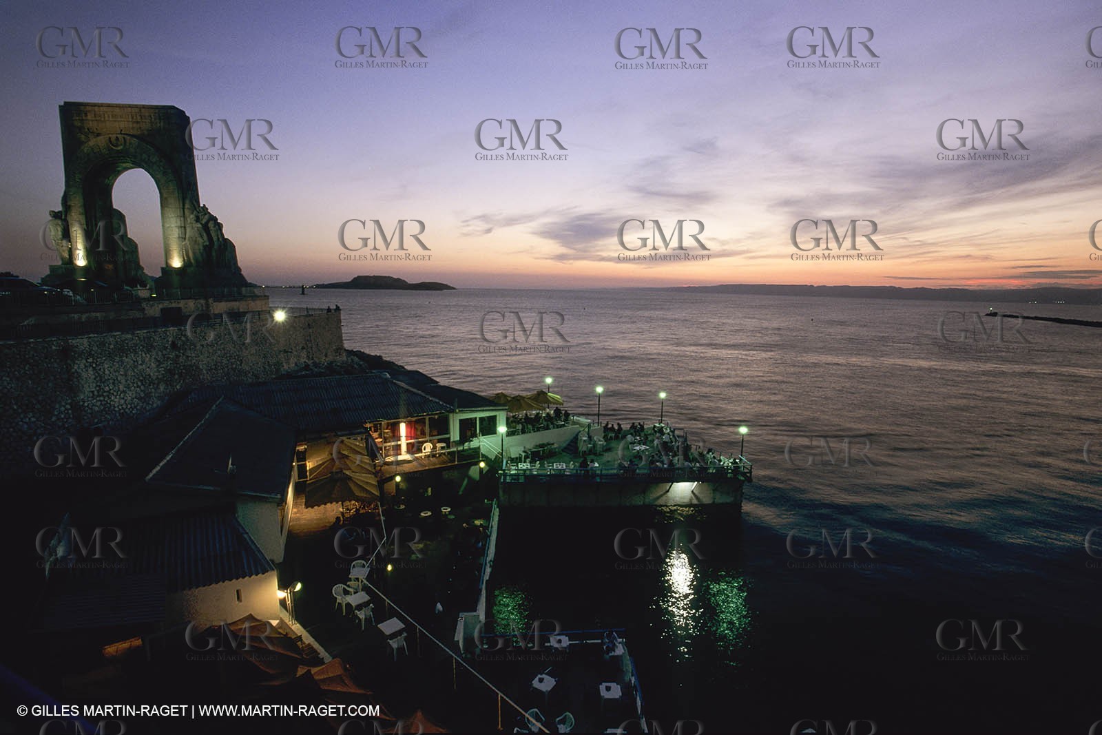 France, Provence, Marseille, villages-quartiers, Corniche Kennedy