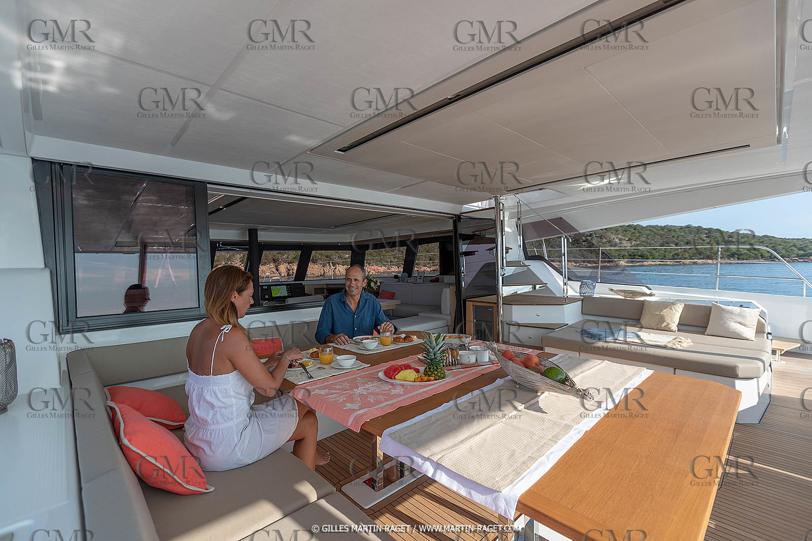 30 08 2018, Porto Vecchio (FRA, South Corsica) Chantier Fountaine-Pajot, Alegria 67