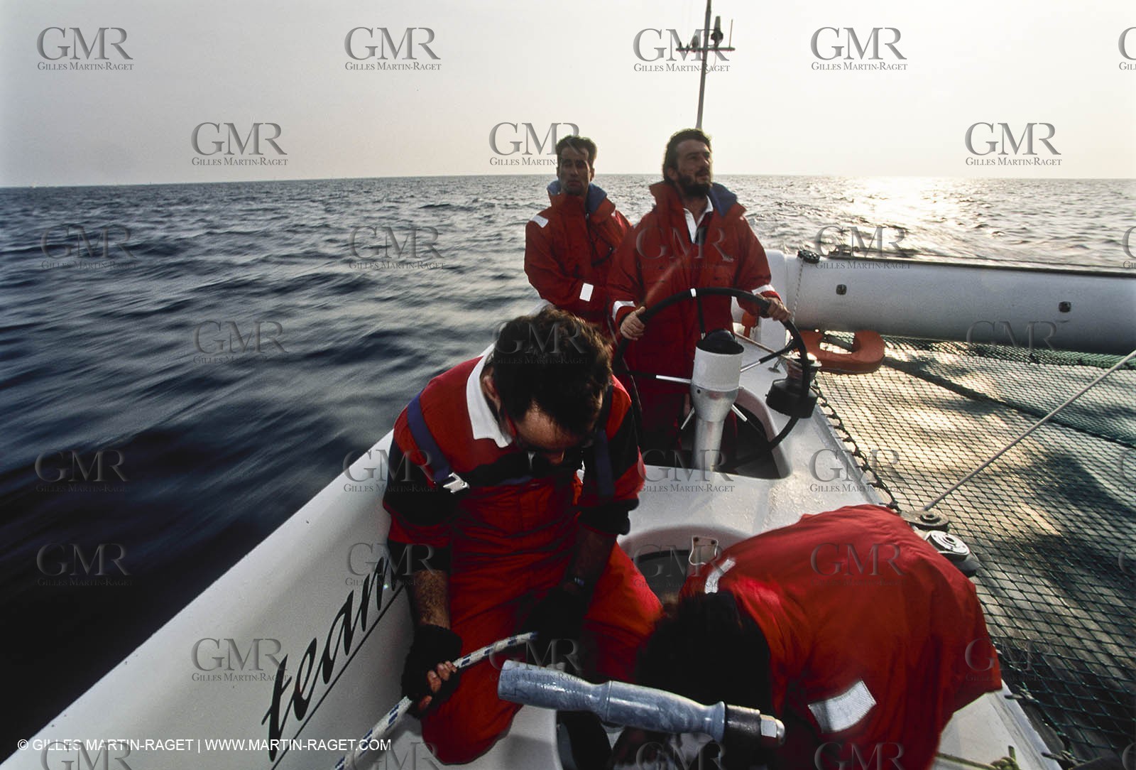 Commodore Explorer - Bruno Peyron - 1993 - Mediteranean Record attempt