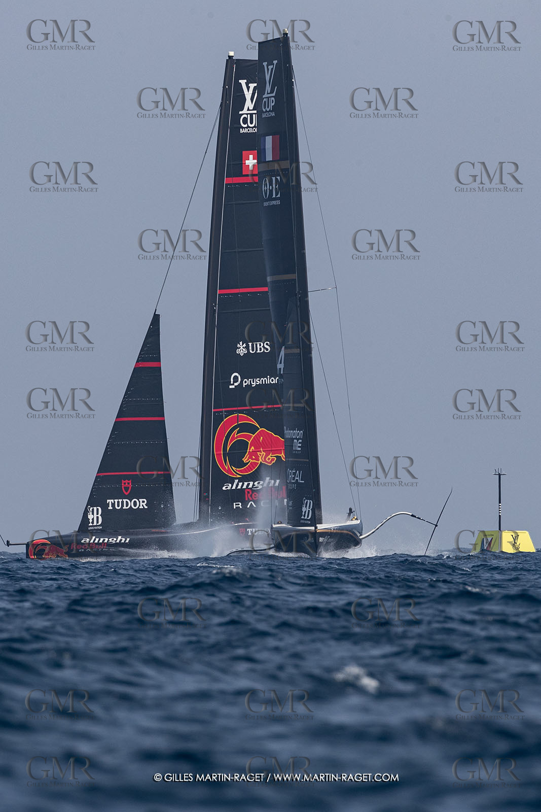 22 08 2024, Barcelona (ESP), Louis Vuitton 37th America's Cup, Louis Vuitton Preliminary Regatta, Race Day 1