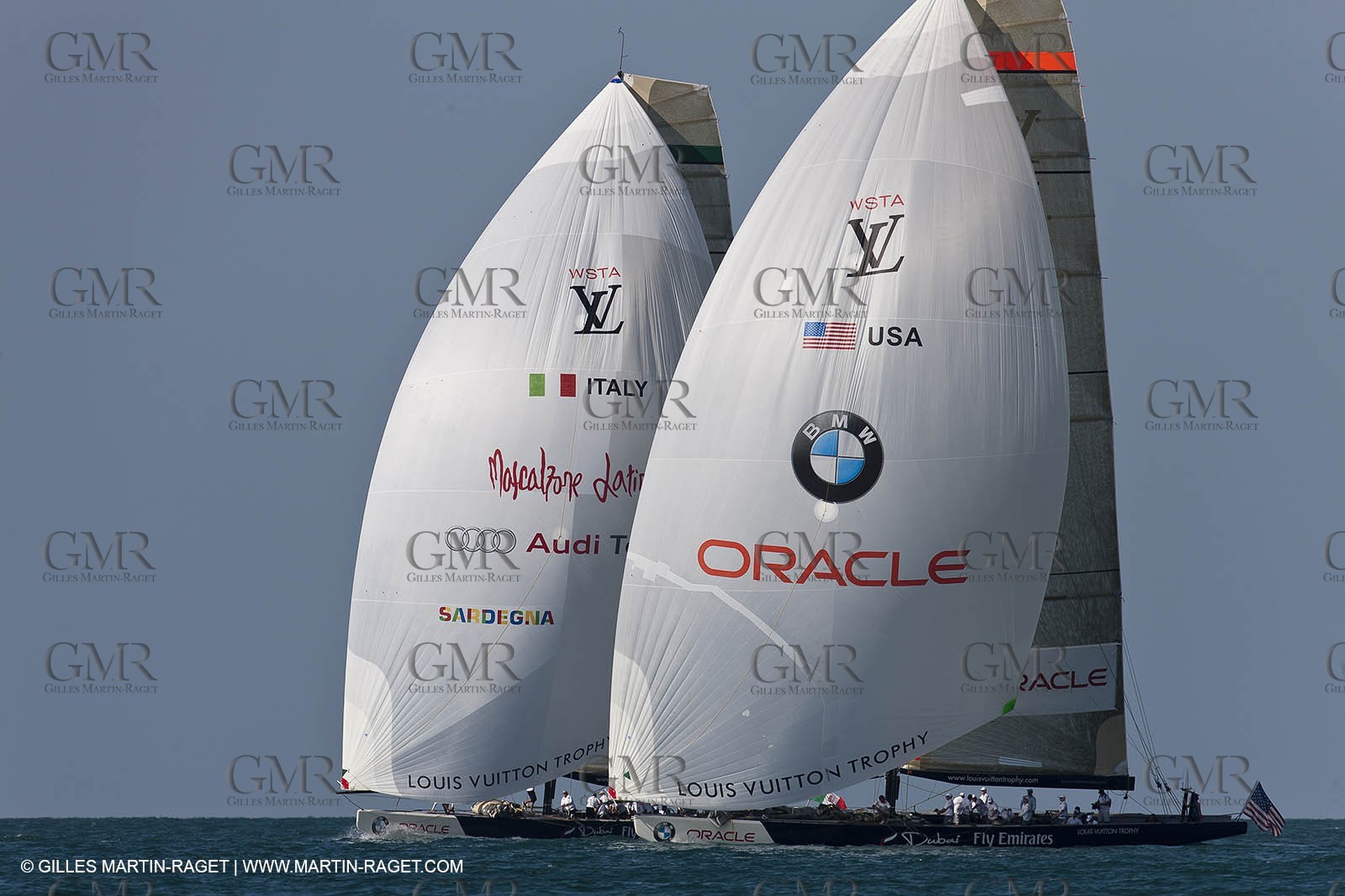 18 11 2010 - Dubai (UAE) - Dubai Louis Vuitton Trophy -  BMW ORACLE Racing Vs Mascalzone Latino