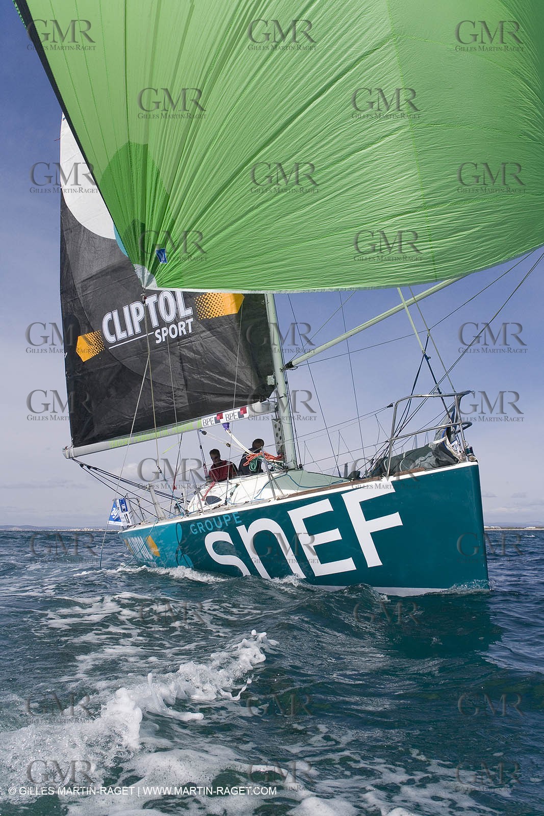 27 03 08- La Grande Motte- (FRA,34) Transat AG2R 2008- Jean-Paul Mouren- Laurent Pellecuer