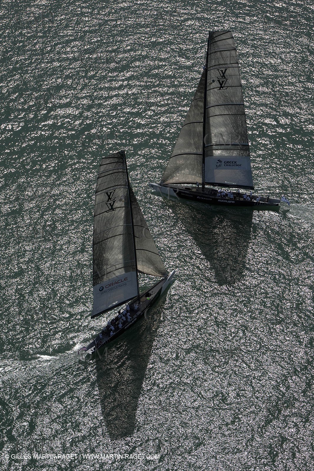 29 01 2009 - Auckland (NZL) -  Louis Vuitton Pacific Series - BMW ORACLE Racing - Training