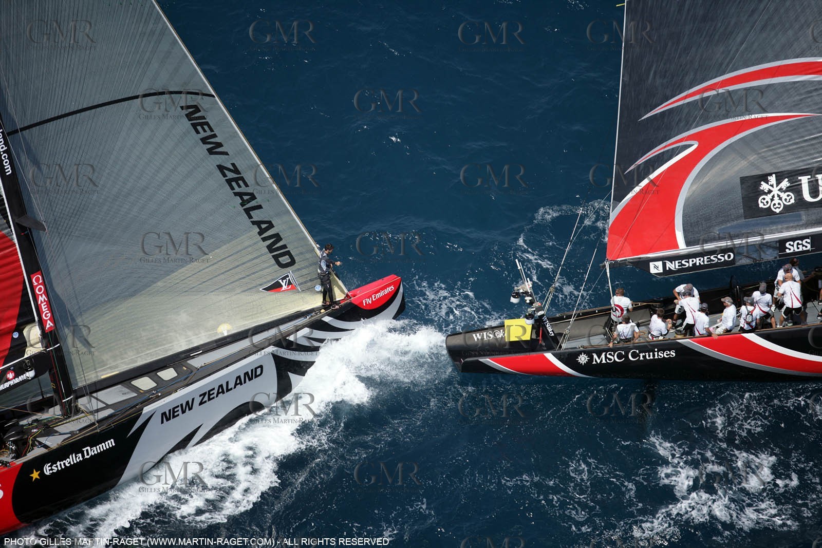 2' 06 2007-Valencia (Spain)- 32nd America's Cup - Final Match - Day 2