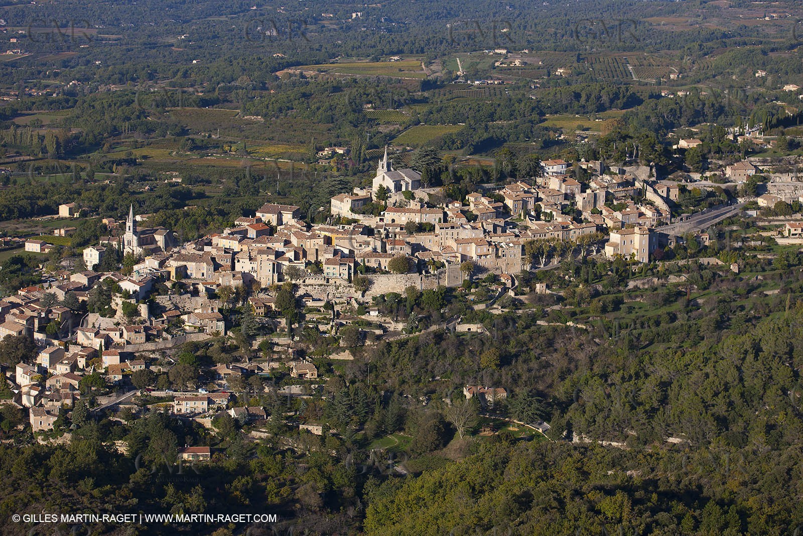 29 10 2012 - Bonnieux (FRA,84) - Luberon as seen from above