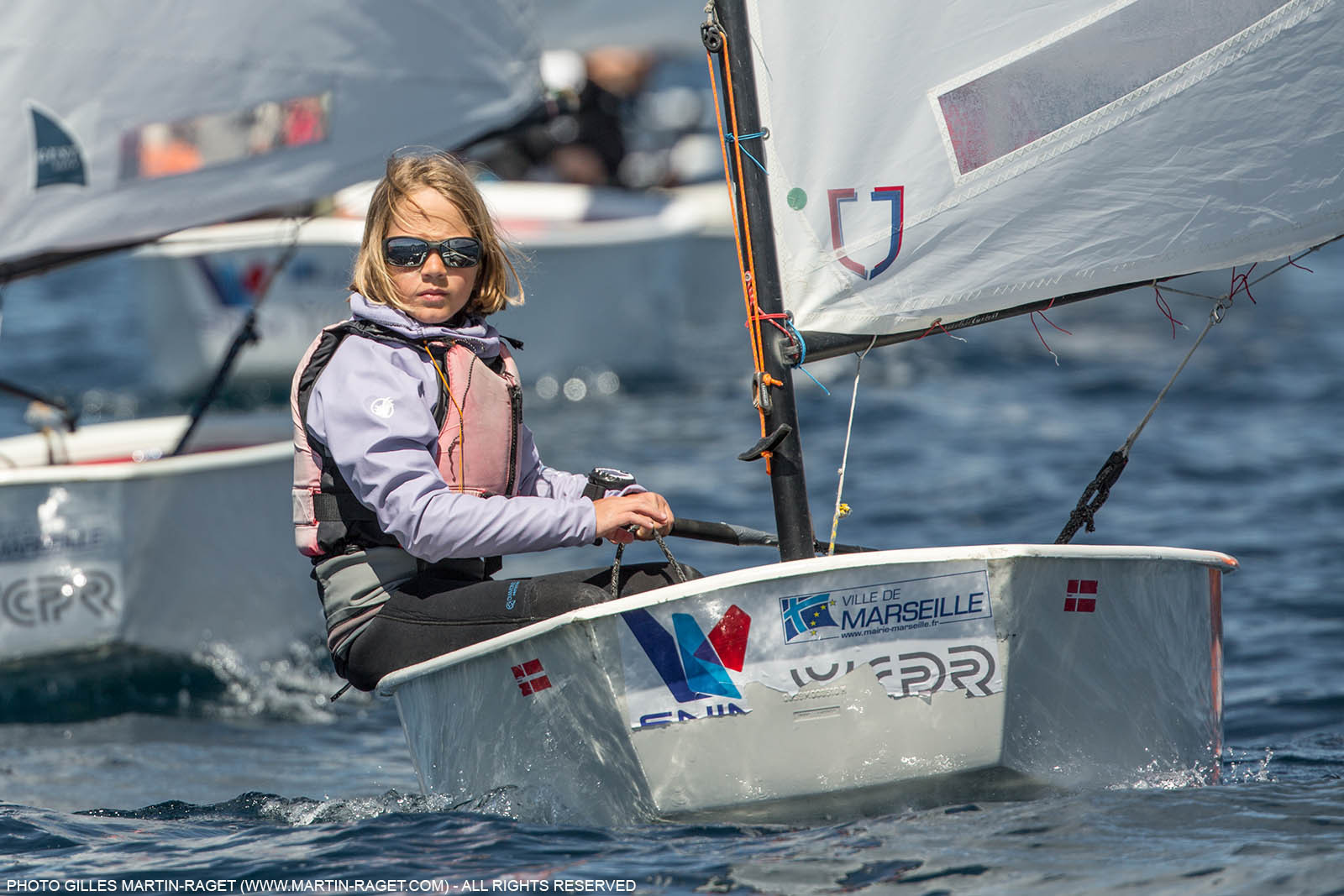 14 04 2016, Marseille (FRA,13), SNIM Dériveurs, Coupe Internationale de Printemps Optimist, Day 4