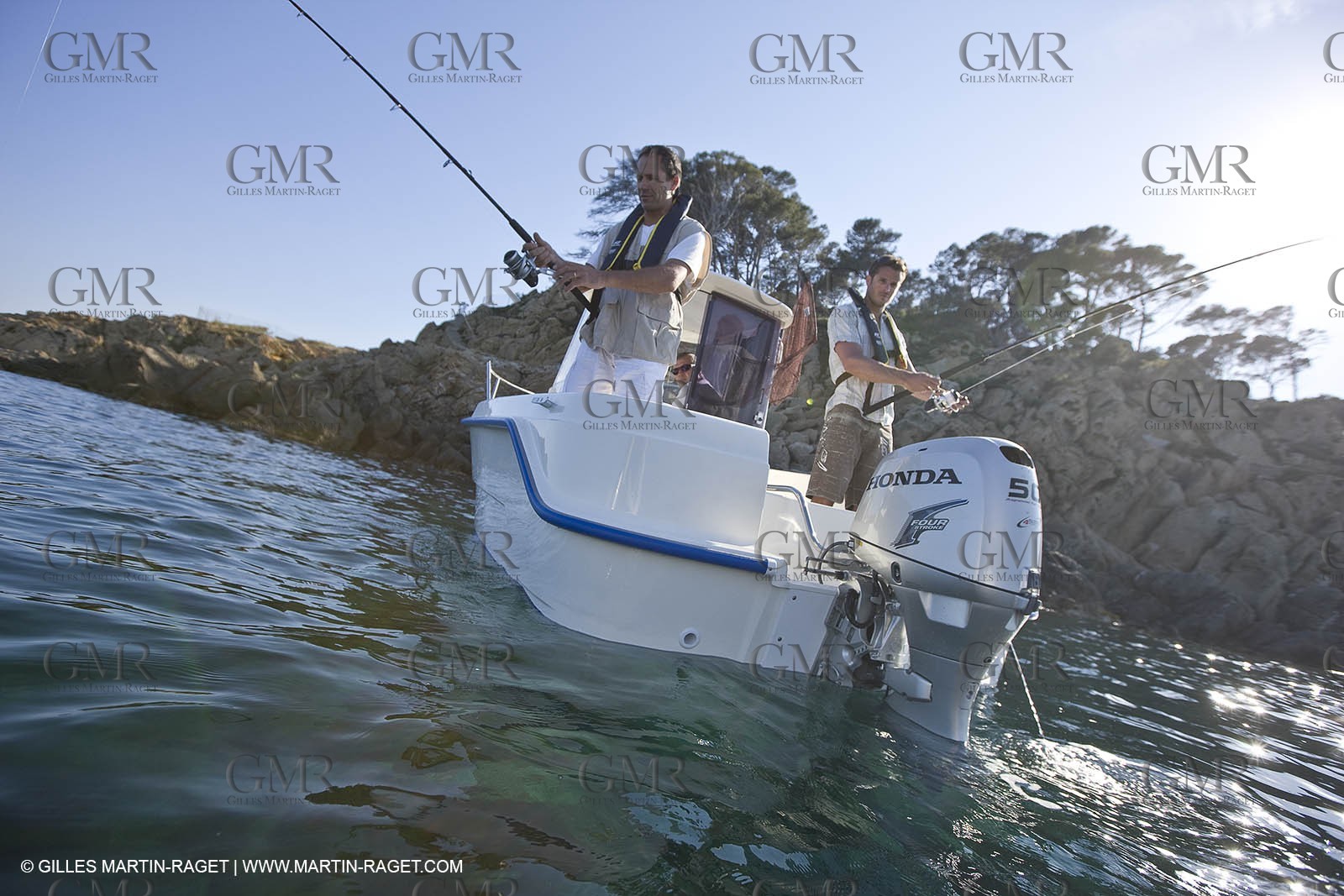 19 06 2008 - Le Lavandou (FRA,83) - Honda Marine 4 stroke outboard engines 2008 line