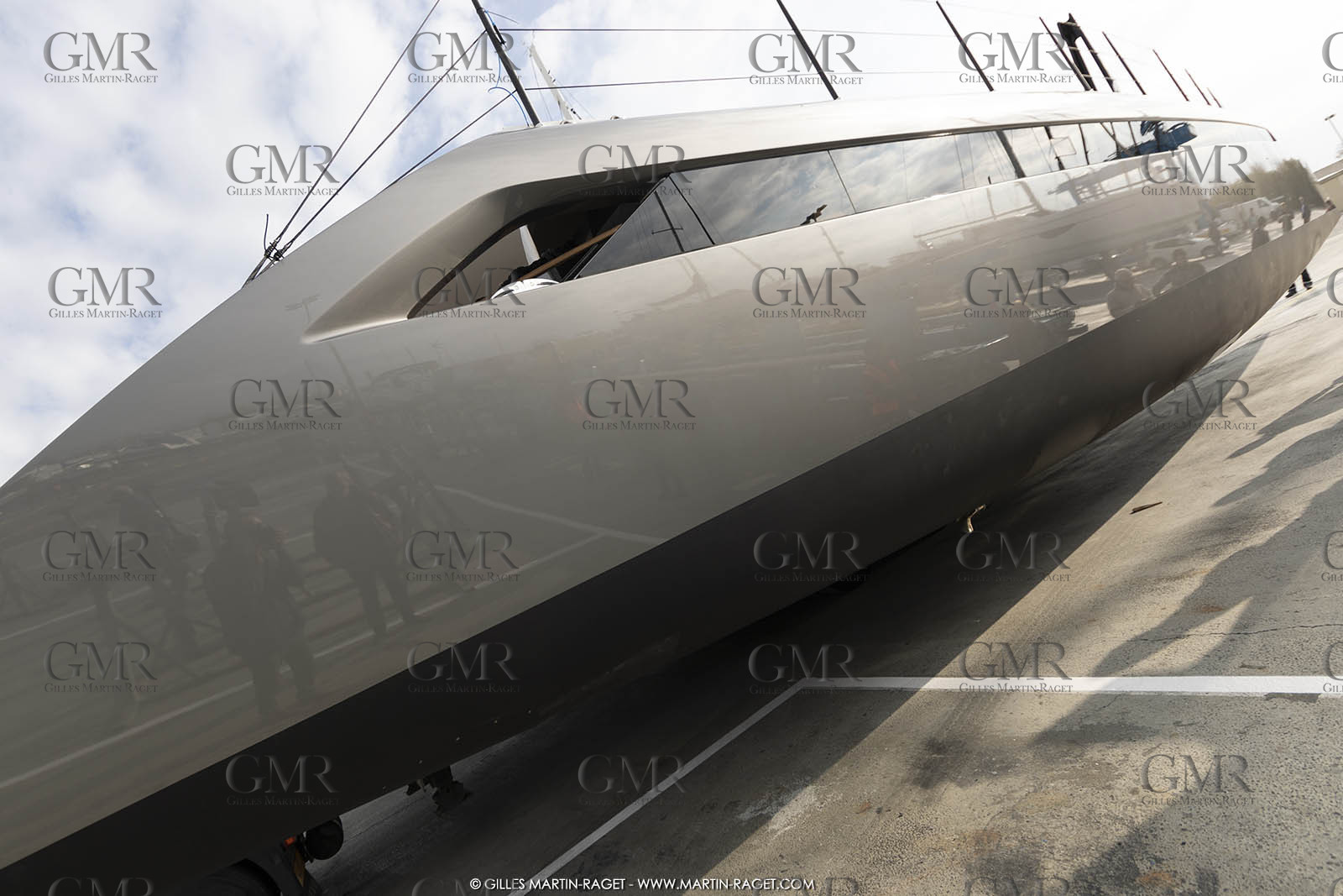 17 01 2018, La Grande Motte (FRA), Gunboat 68  1 launch