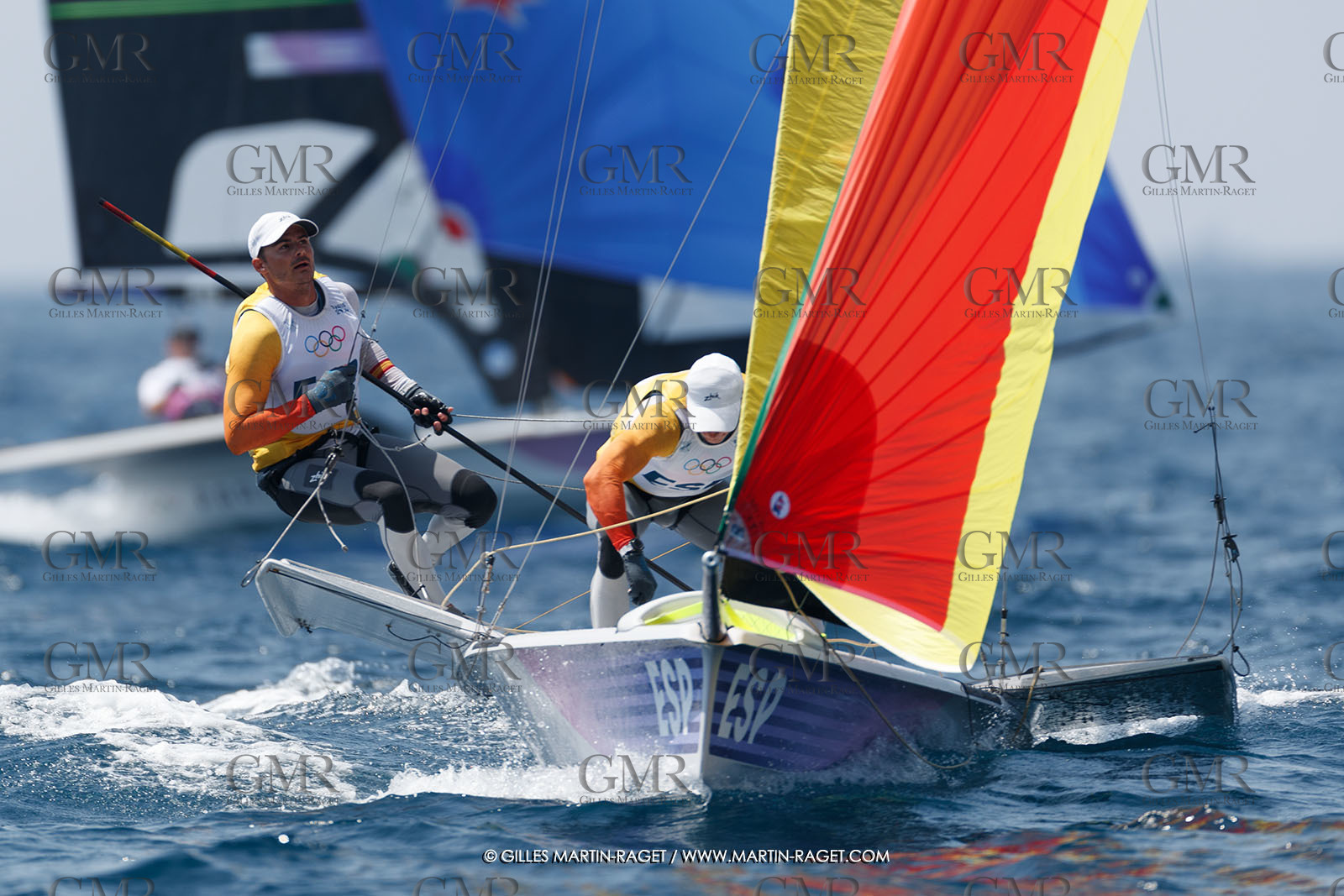 02 08 2024, Marseille (FRA), Paris 2024 Olympic Games, Sailing, Race Day 5,