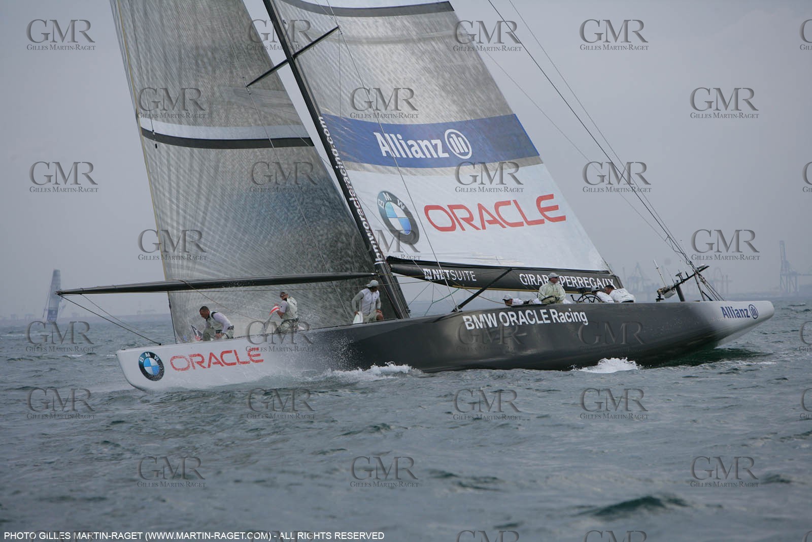 26 04 2007-Valencia (Spain)- 32nd America's Cup - Louis Vuitton Cup - RR1 - Day 11 - BMW ORACLE Racing
