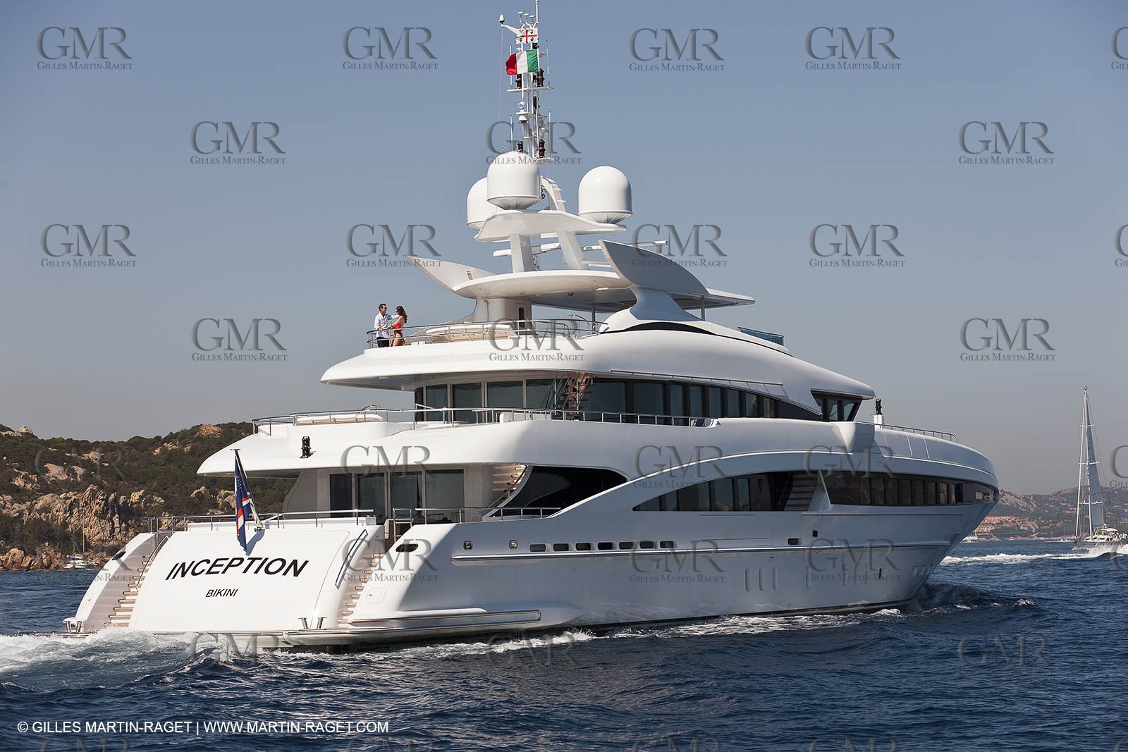 18 08 2011 - La Maddalena (ITA, Sardinia) - Motor yacht Inception