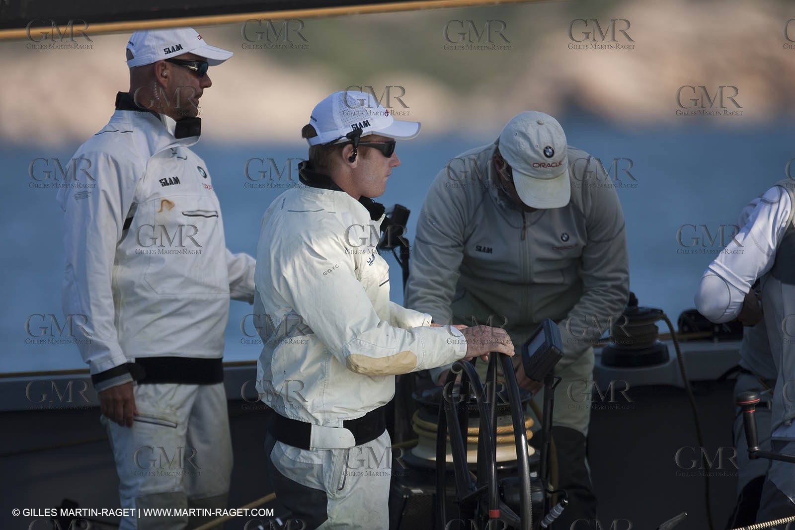 18 05 2010 - La Maddalena (ITA, Sardinia) Louis Vuitton Trophy - BMW ORACLE Racing - Training