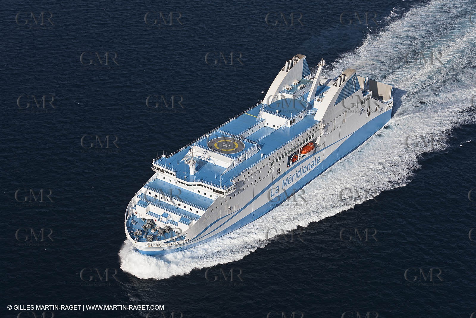 14 01 2012 - Marseille (FRA,13) - La Meridionale shipping company - the Piana off Marseille and the Calanques