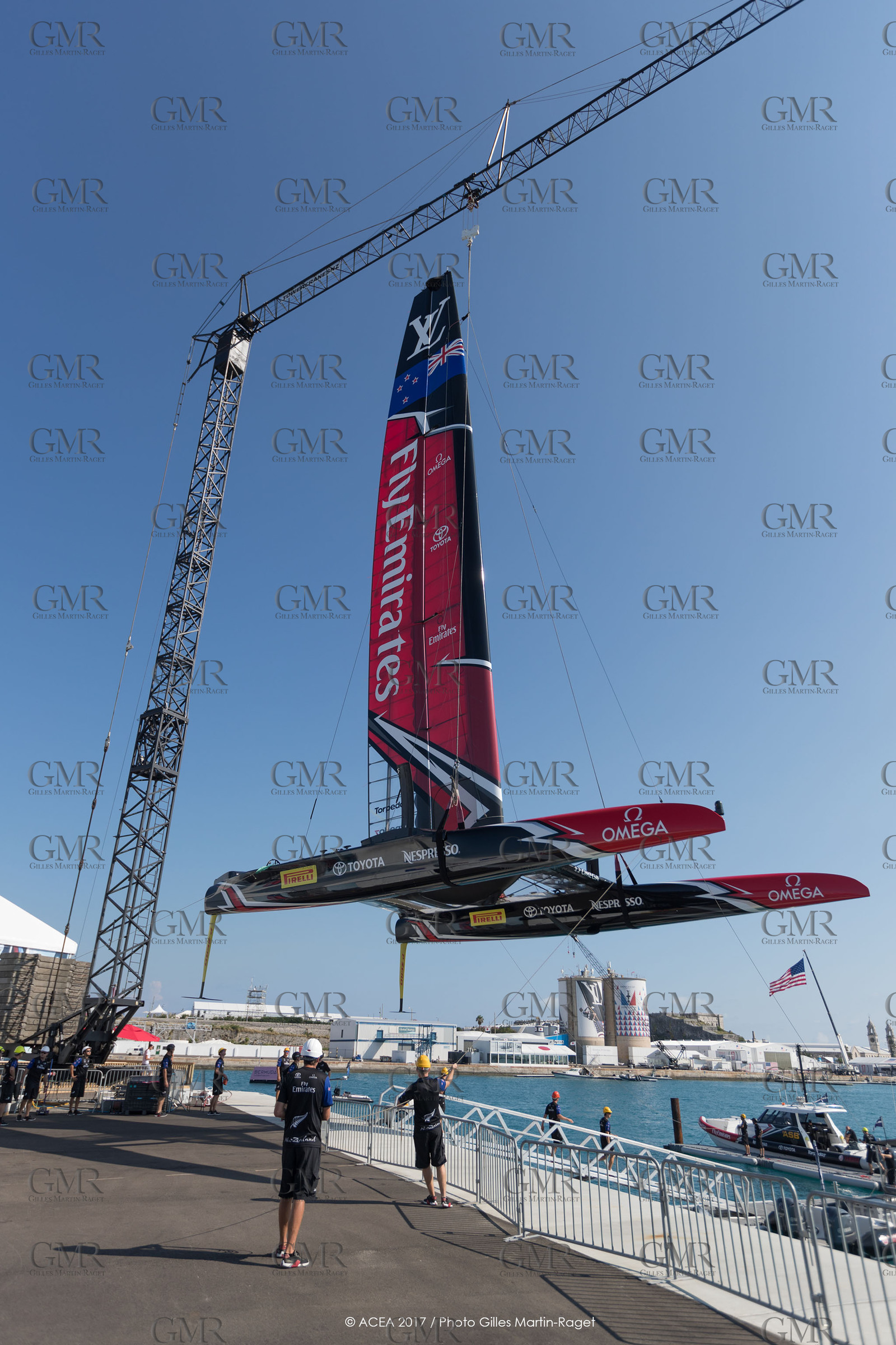 17 06 2017 - Bermuda (BDA) - 35th America's Cup 2017 - 35th America's Cup Match Presented by Louis Vuitton, Race day 1