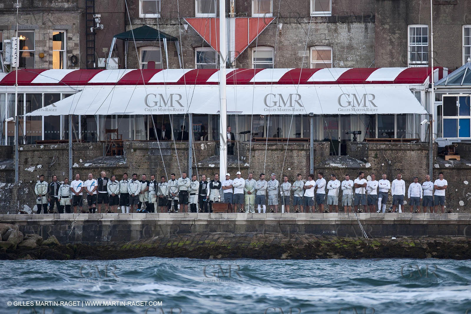 04 08 2010 - Cowes (UK, IOW) - The 1851 Cup -  BMW ORACLE Racing - Day 2.