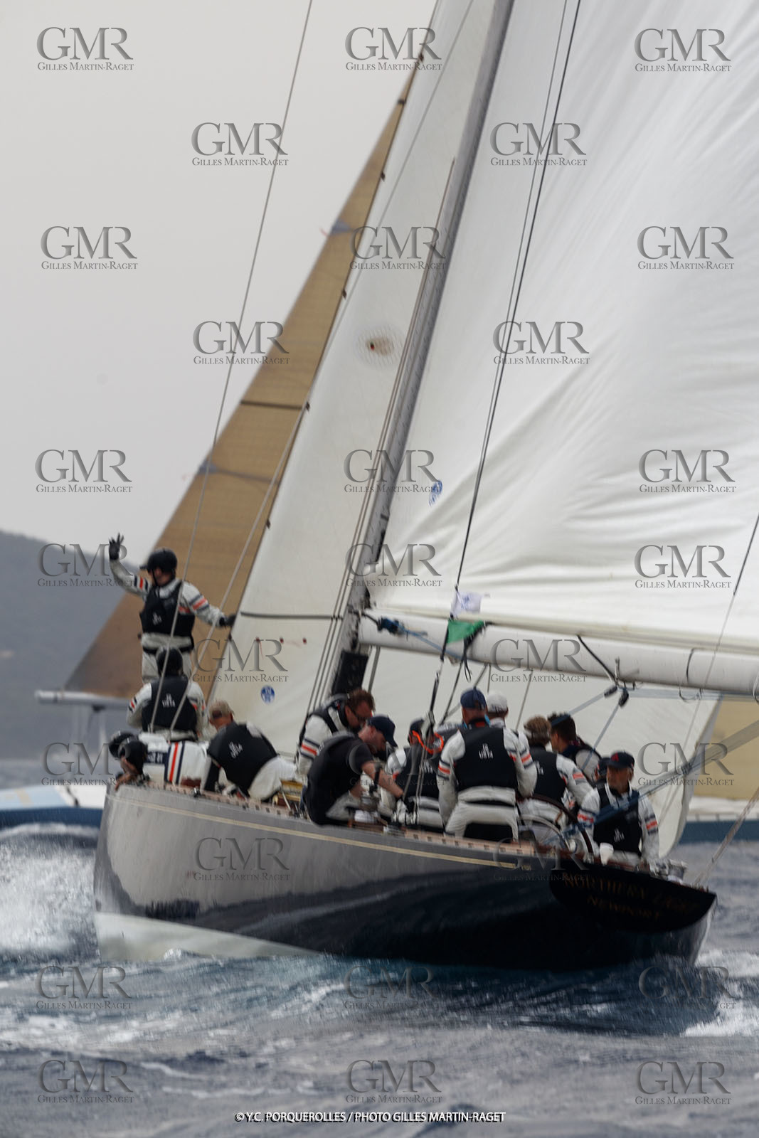 19 06 2024, Porquerolles Island (FRA), Championnat du monde des 12 m JI 2024, Race Day 1