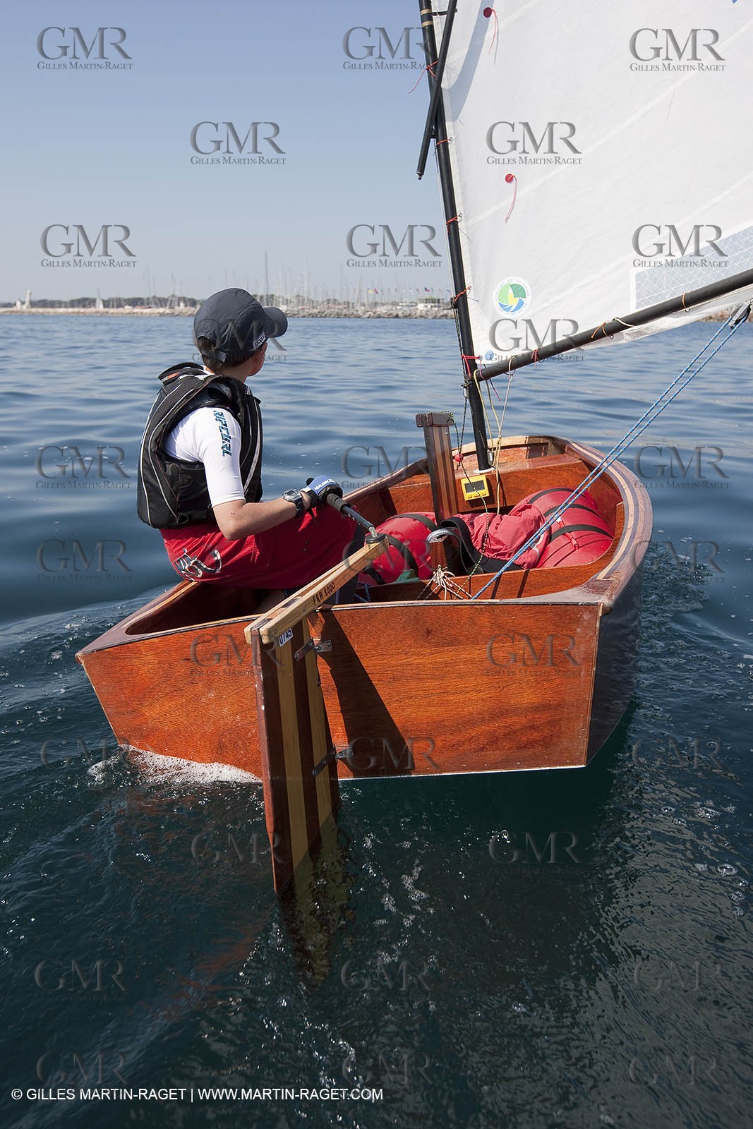 24 05 2010 - Hyères (FRA,83) - wooden optimist