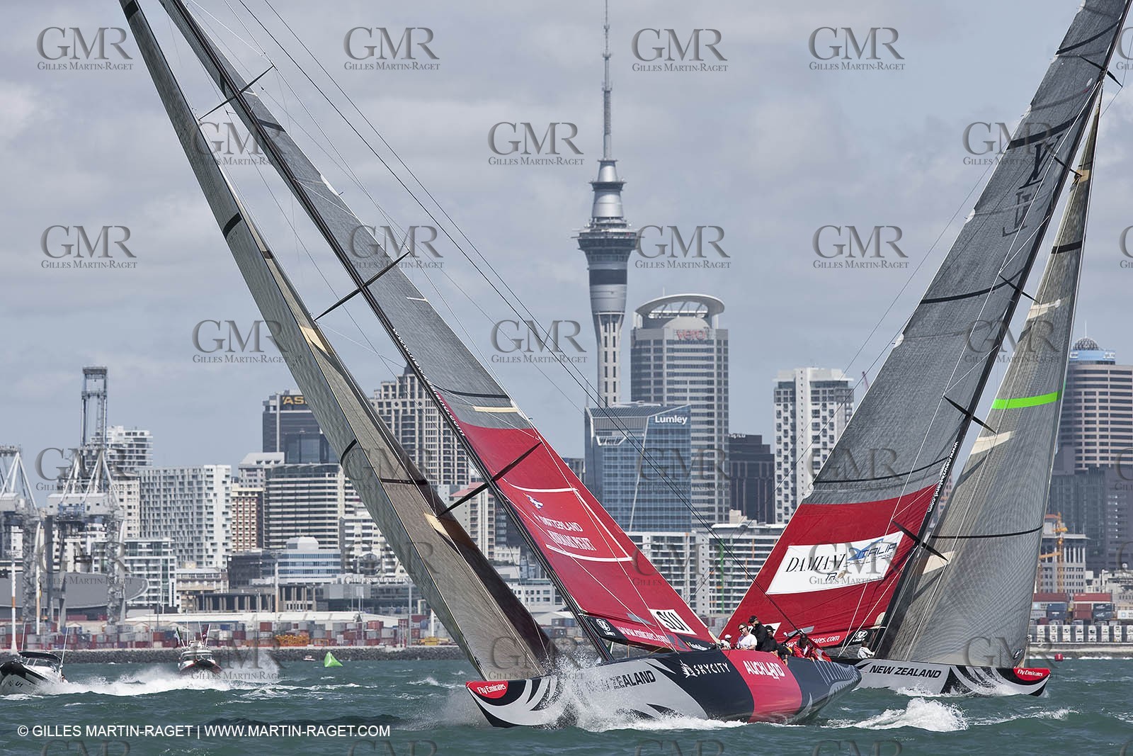 06 02 2009 - Auckland (NZL) -  Louis Vuitton Pacific Series -  Racing Day 6 - Round Robin 2