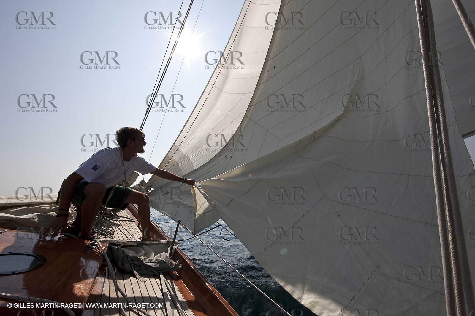 23 09 2009 - Cannes (FRA,83) - Régates Royales - Onboard Pen duick