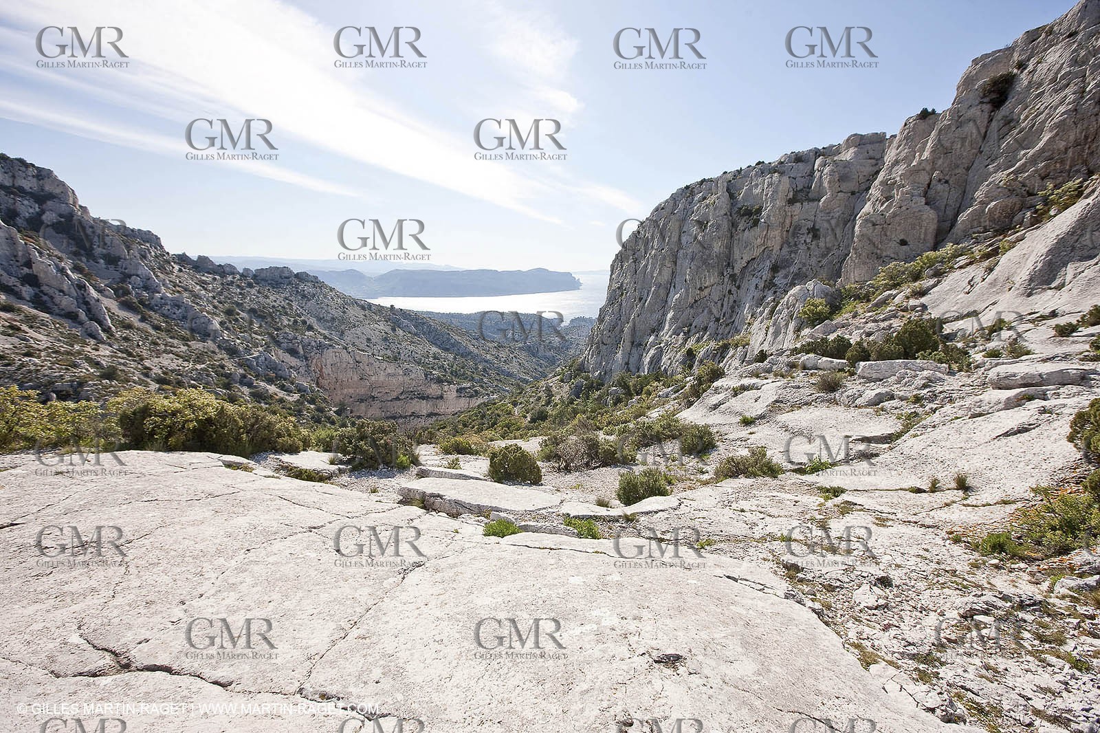 30 04 2009 - Marseille (FRA, 13) - Les Calanques - At the Col de la Candelle