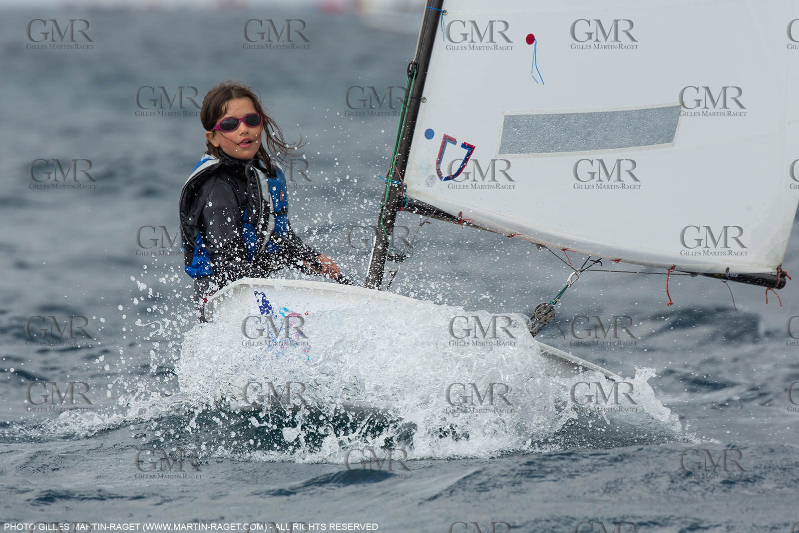 15 04 2016, Marseille (FRA,13), SNIM Dériveurs, Coupe Internationale de Printemps Optimist, Final Day