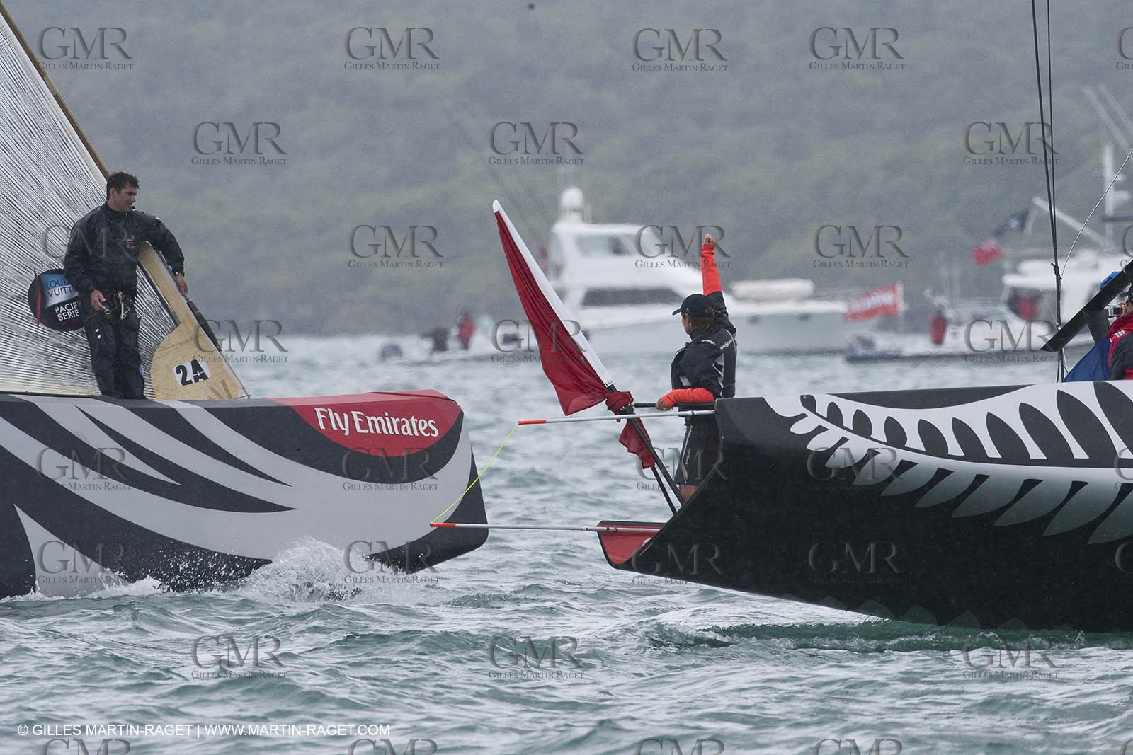 14 02 2009 - Auckland (NZL) -  Louis Vuitton Pacific Series -  Racing Day 14 - Challenger final