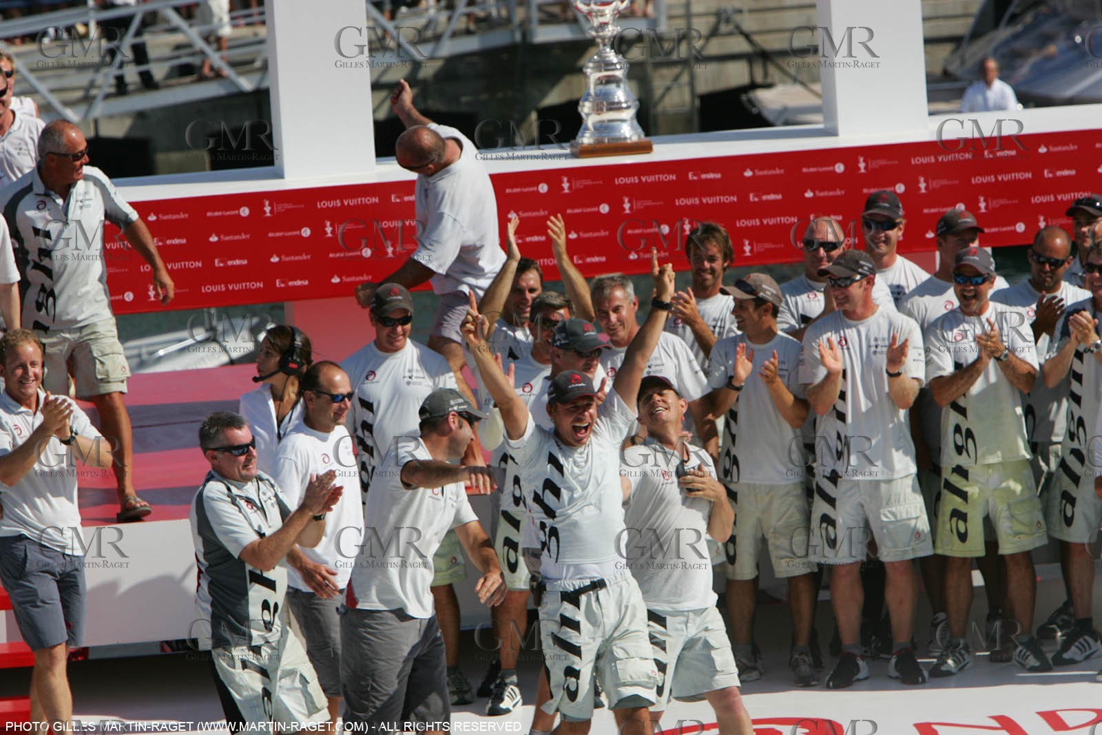 03 07 2007-Valencia (Spain)- 32nd America's Cup - Final Match - Day 8 - Alinghi vs Emirates Team New Zealand