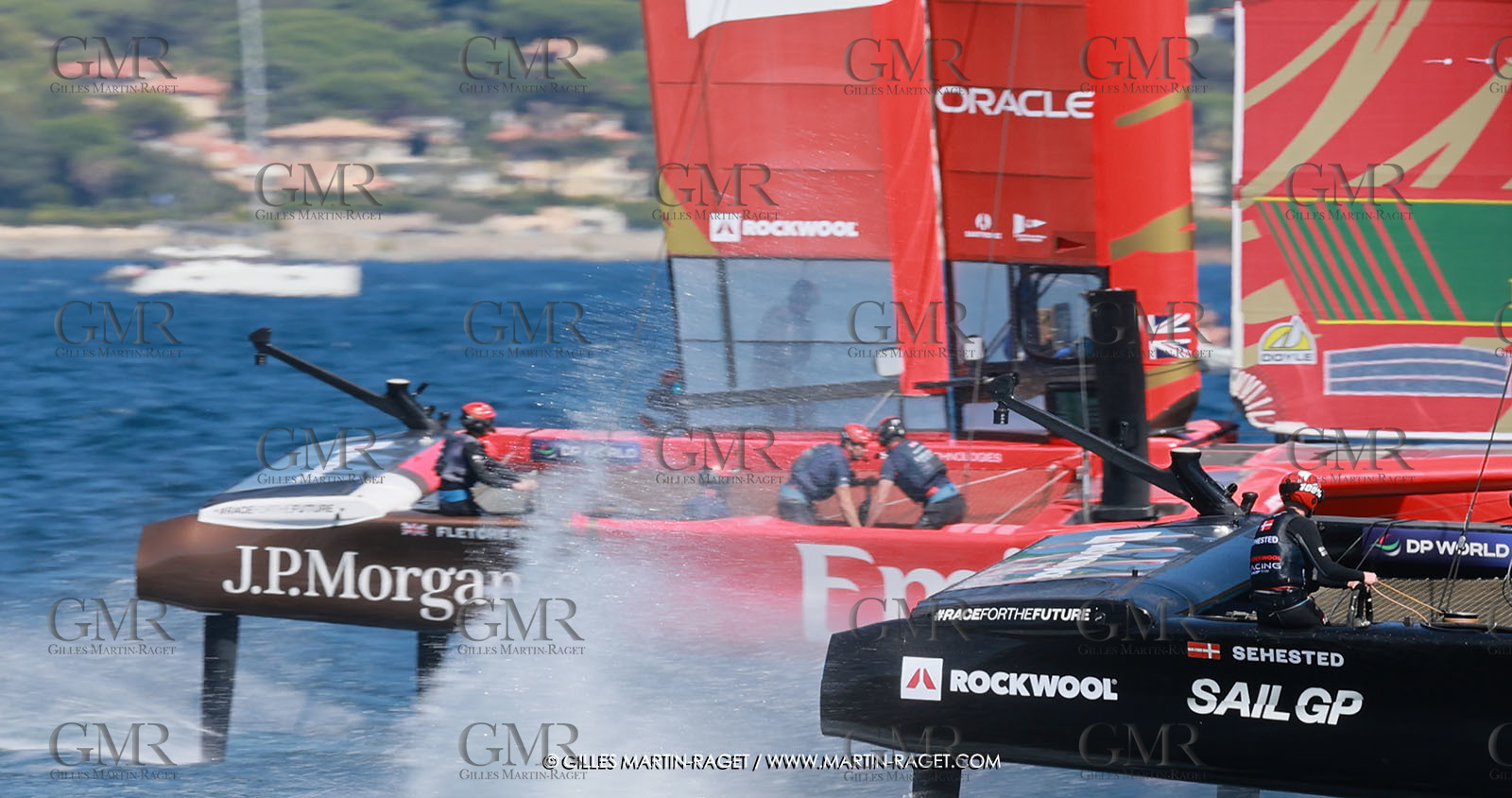 10 09 2025, Saint-Tropez,(FRA), Rockwool SailGP France Saint-Tropez, Race Day 1